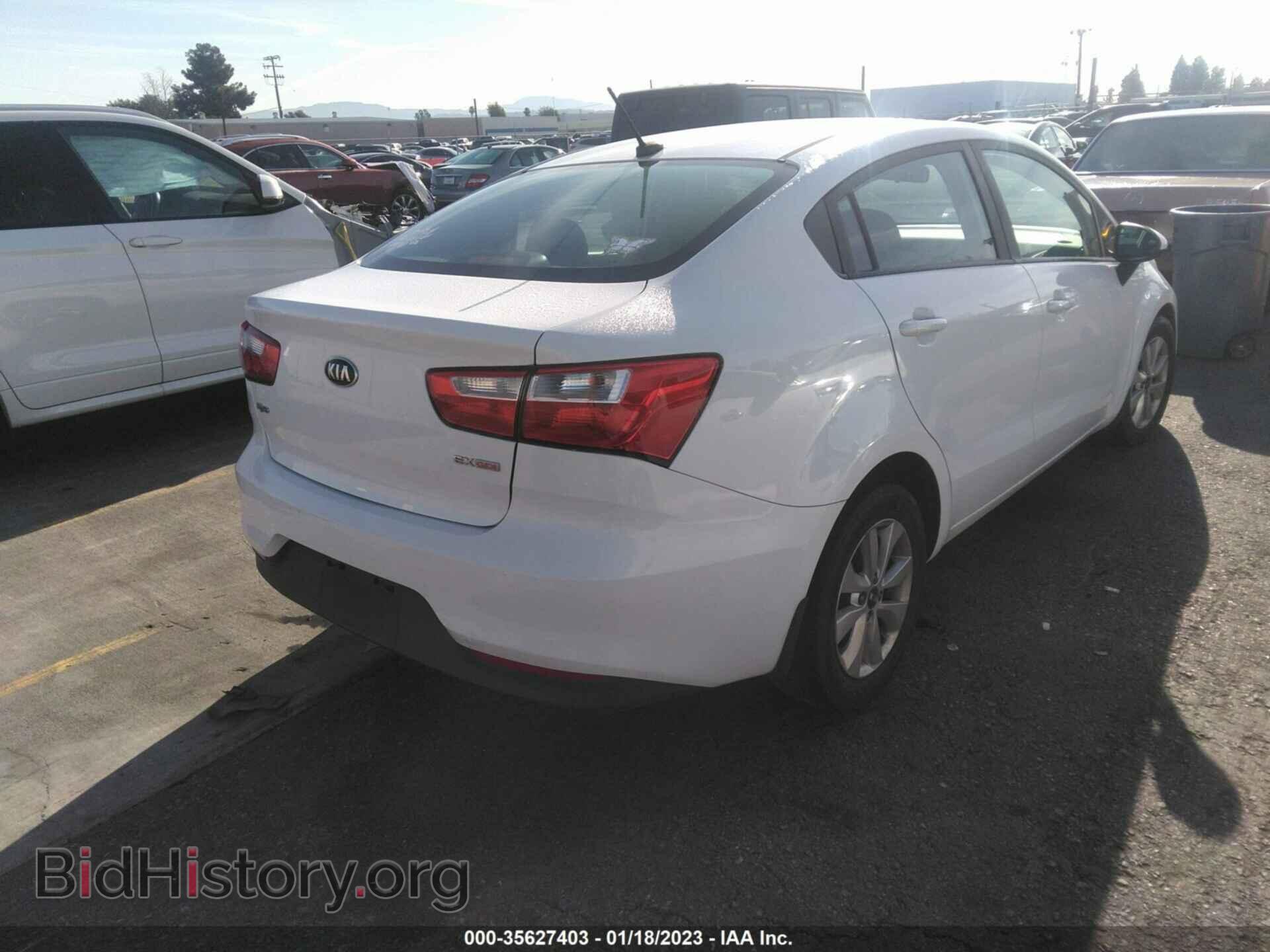 2016 KIA RIO - VIN: KNADN4A32G6630500 - Фото 4