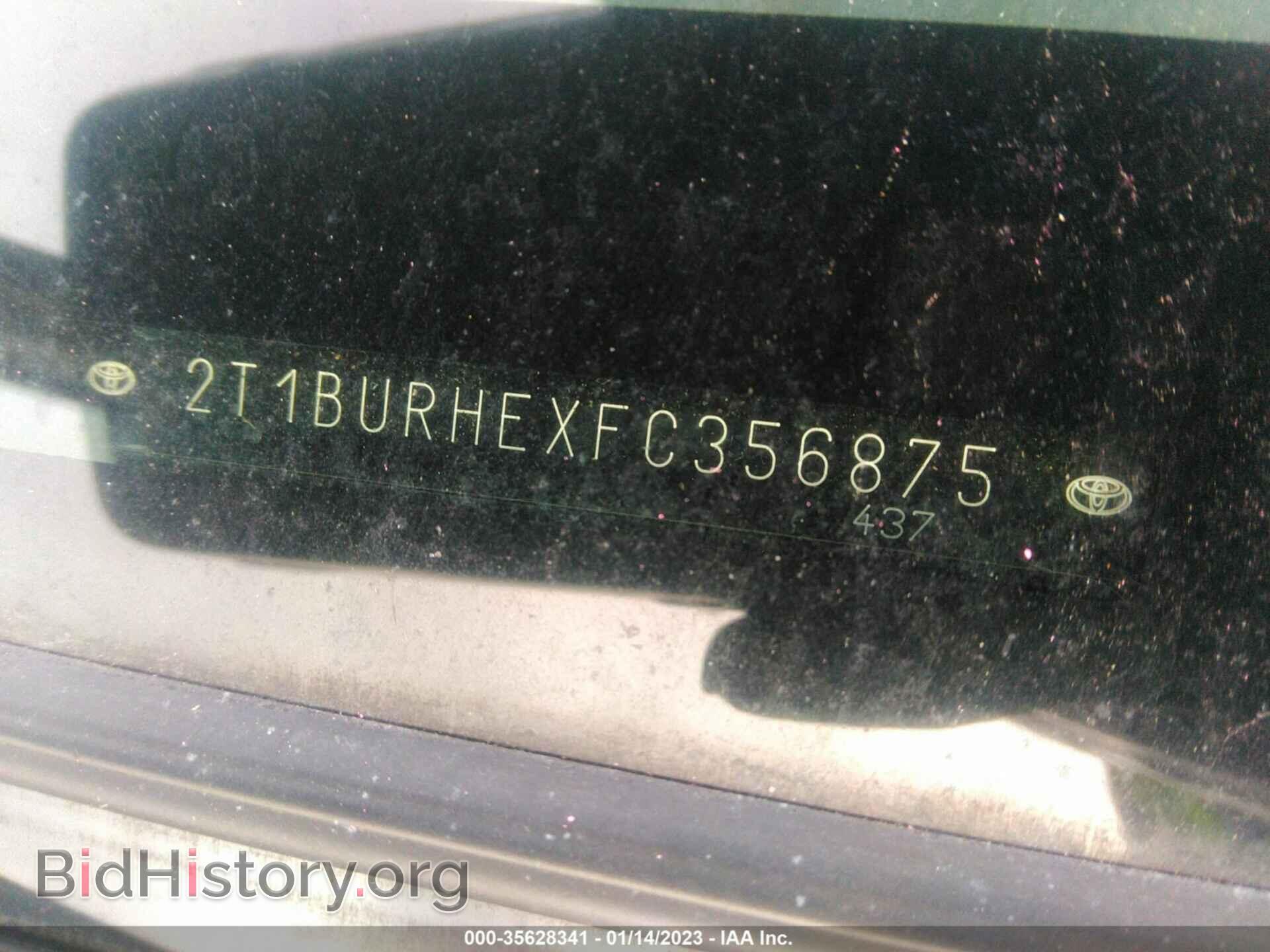 2015 TOYOTA COROLLA - VIN: 2T1BURHEXFC356875 - Photo 9
