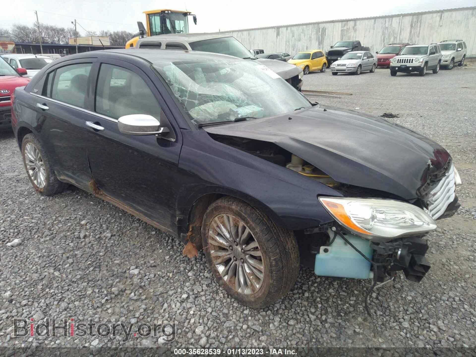 Фотография 1C3CCBCB2CN203349 - CHRYSLER 200 2012
