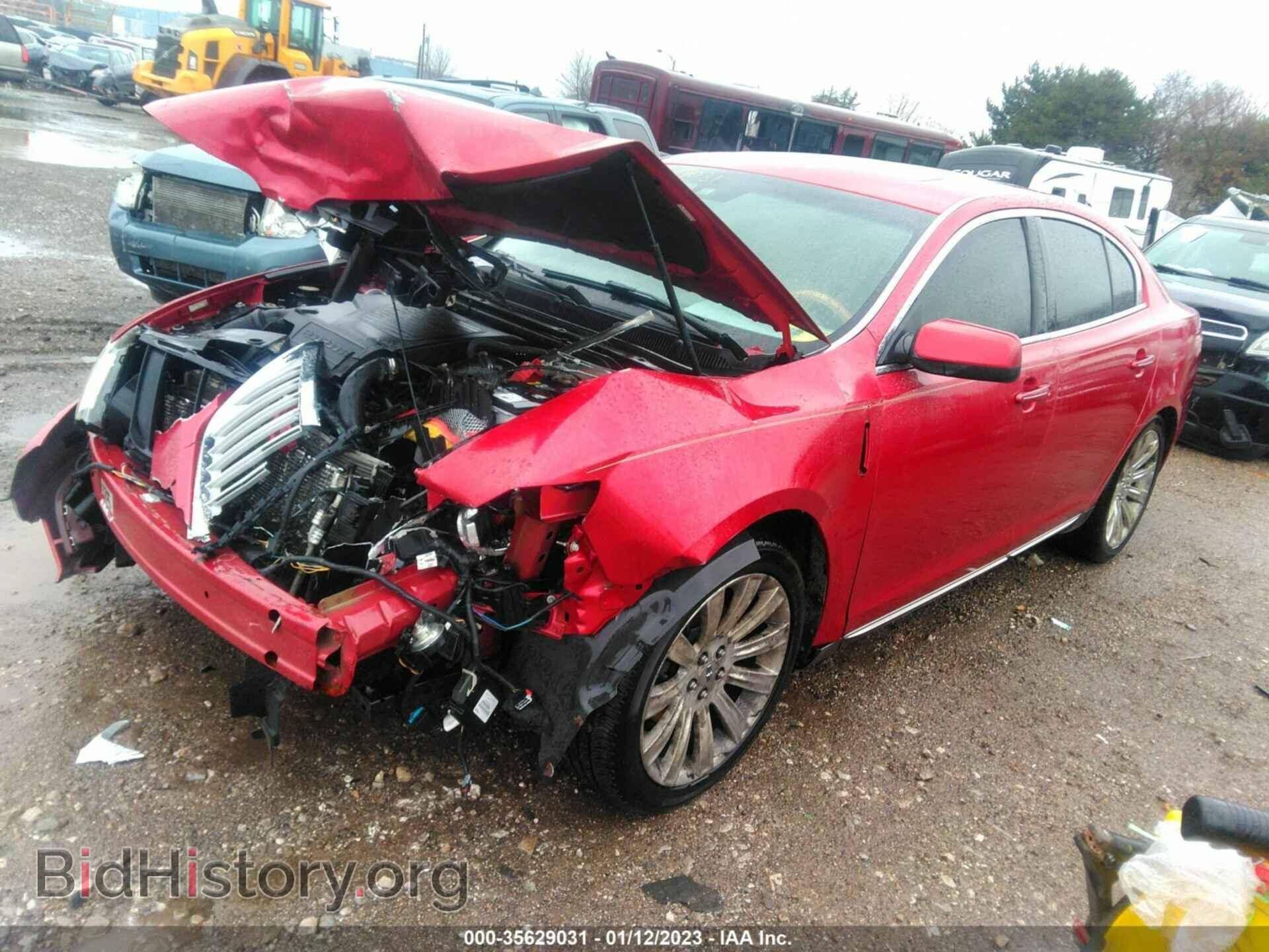 2010 LINCOLN MKS - VIN: 1LNHL9FT8AG602357 - Фото 2