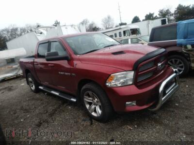 2012 RAM 1500 Sport, red — VIN 1C6RD7MT9CS249874, IAAI