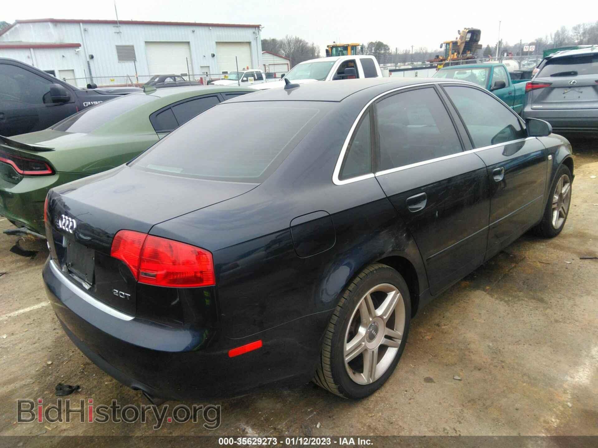 2007 AUDI A4 - VIN: WAUAF78E97A168152 - Photo 4
