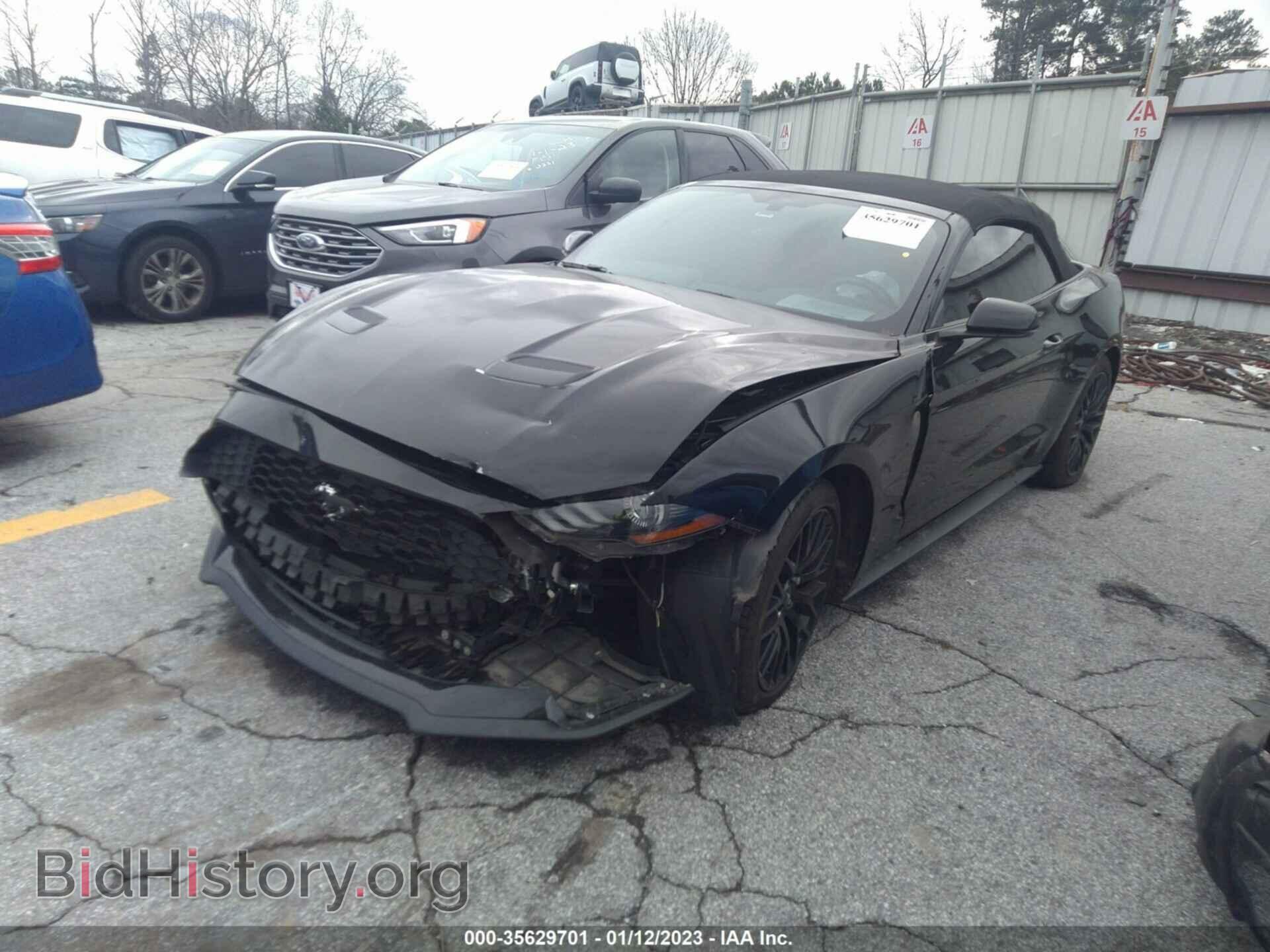 2018 FORD MUSTANG - VIN: 1FATP8UH2J5117855 - Фото 2
