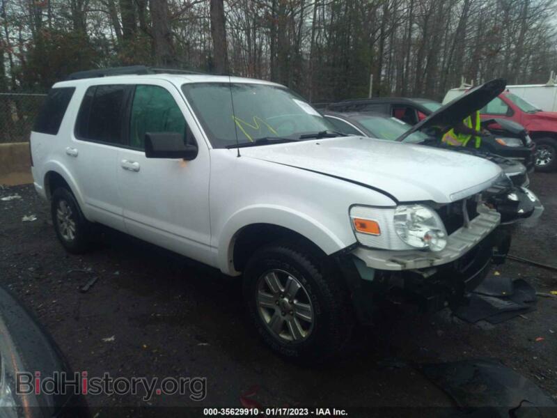 2010 Ford EXPLORER XLT (VIN 1FMEU7DE2AUA66645) — photo 1 of 12, IAAI, damage: front end