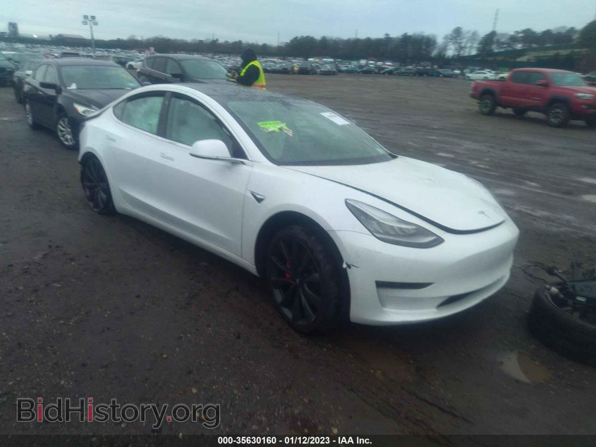 Photo 5YJ3E1EC5LF784673 - TESLA MODEL 3 2020