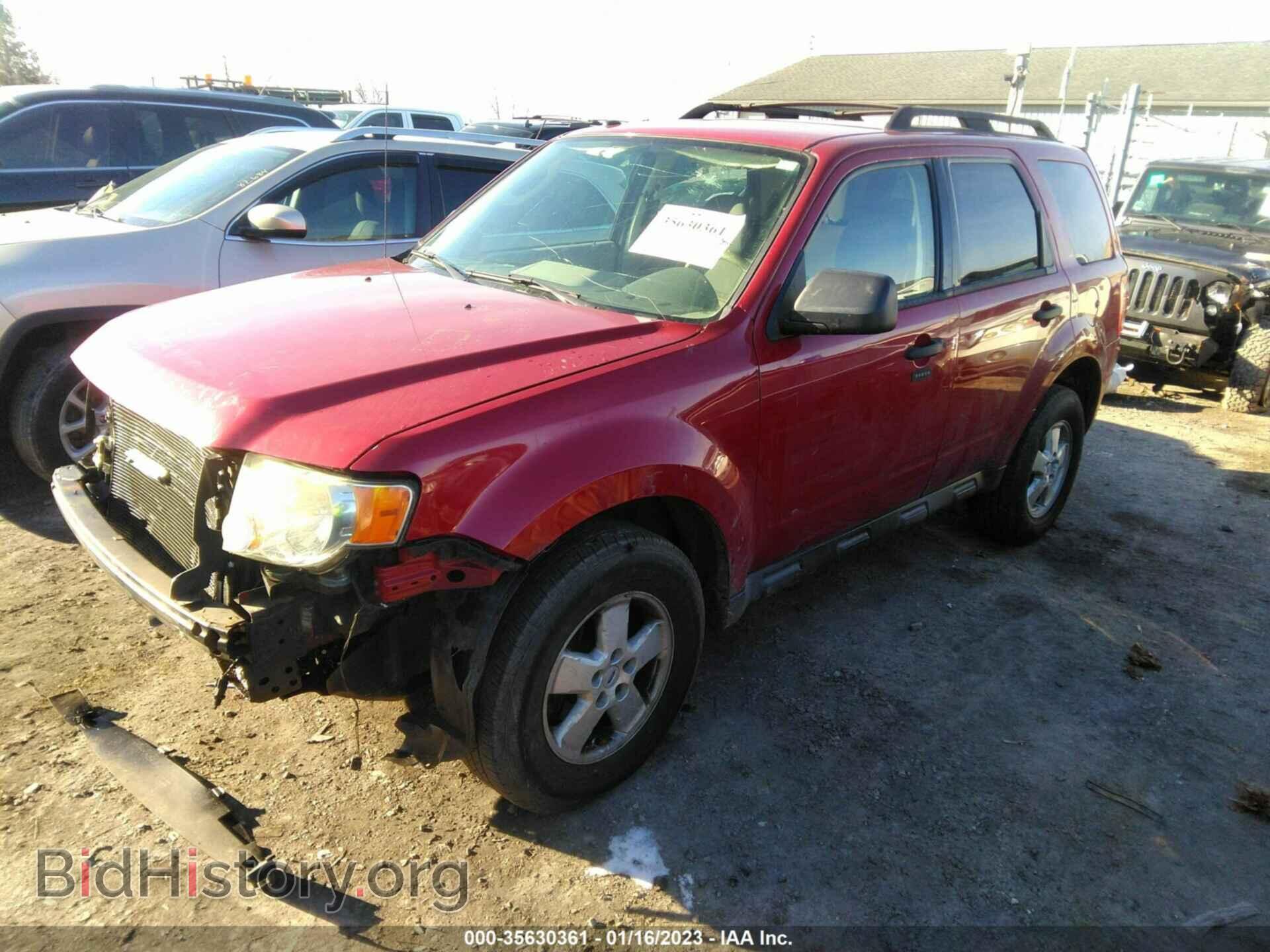 2010 FORD ESCAPE - VIN: 1FMCU0D7XAKA04504 - Фото 2