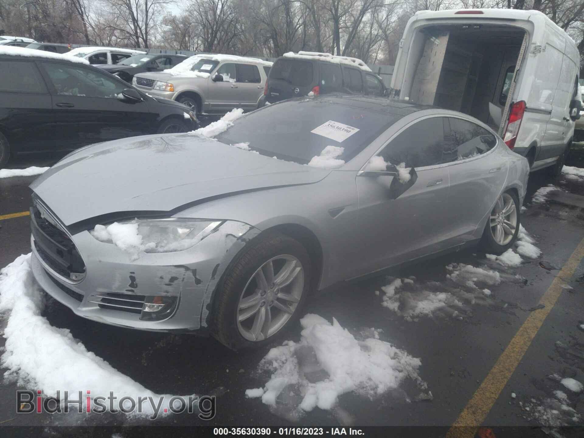 2013 TESLA MODEL S - VIN: 5YJSA1CG6DFP03808 - Photo 2