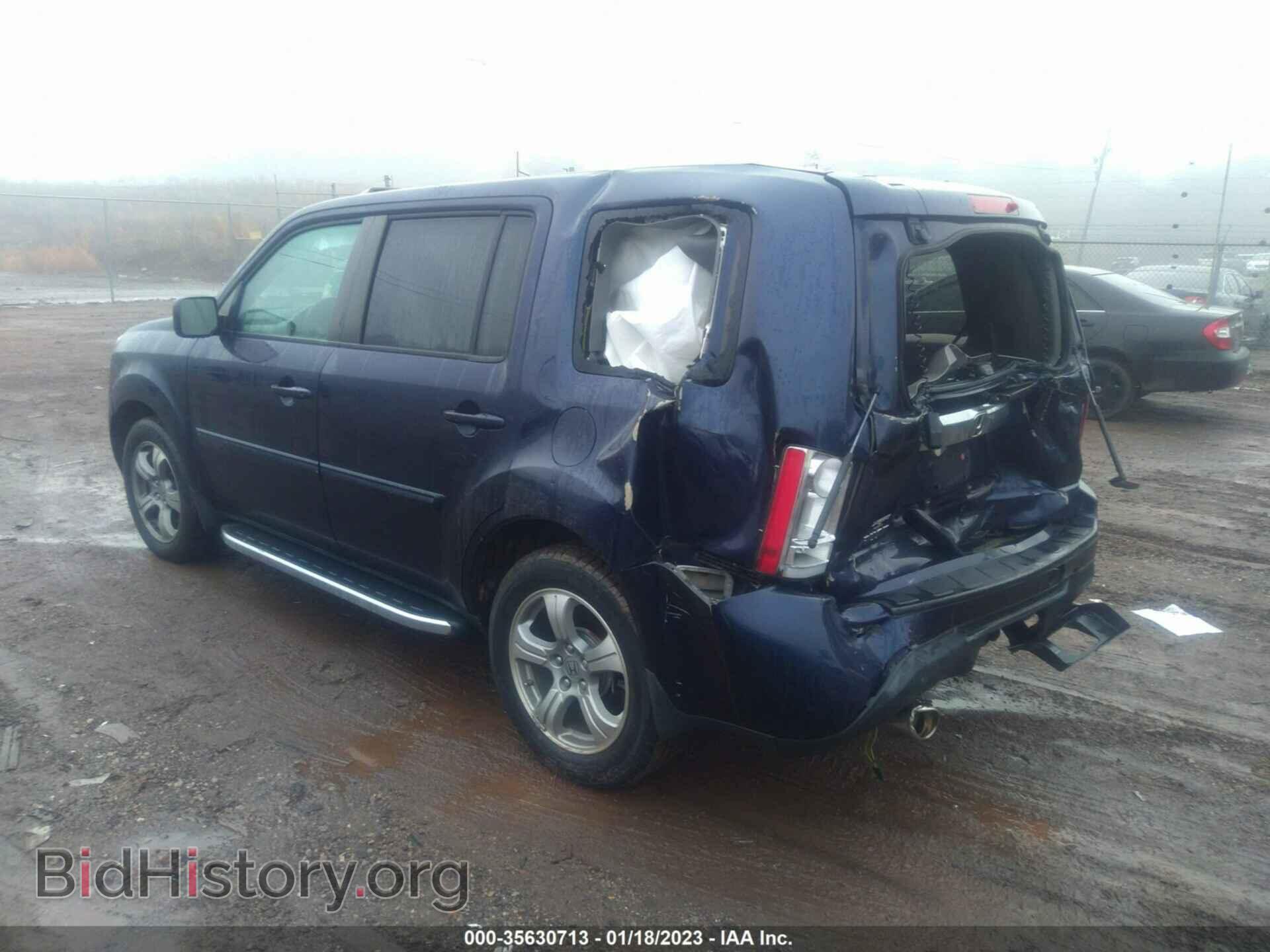 2013 HONDA PILOT - VIN: 5FNYF3H75DB043874 - Фото 3