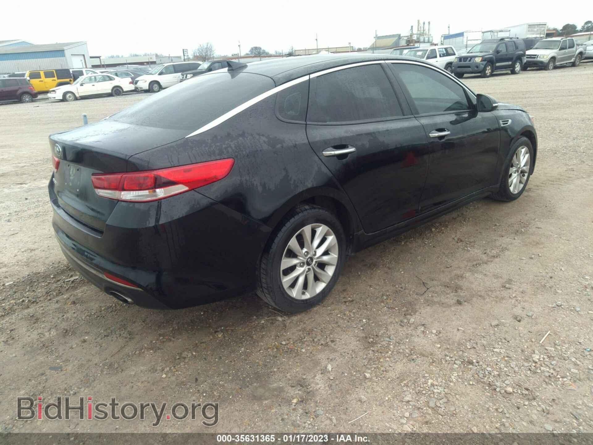 2016 KIA OPTIMA - VIN: 5XXGT4L30GG006523 - Фото 4