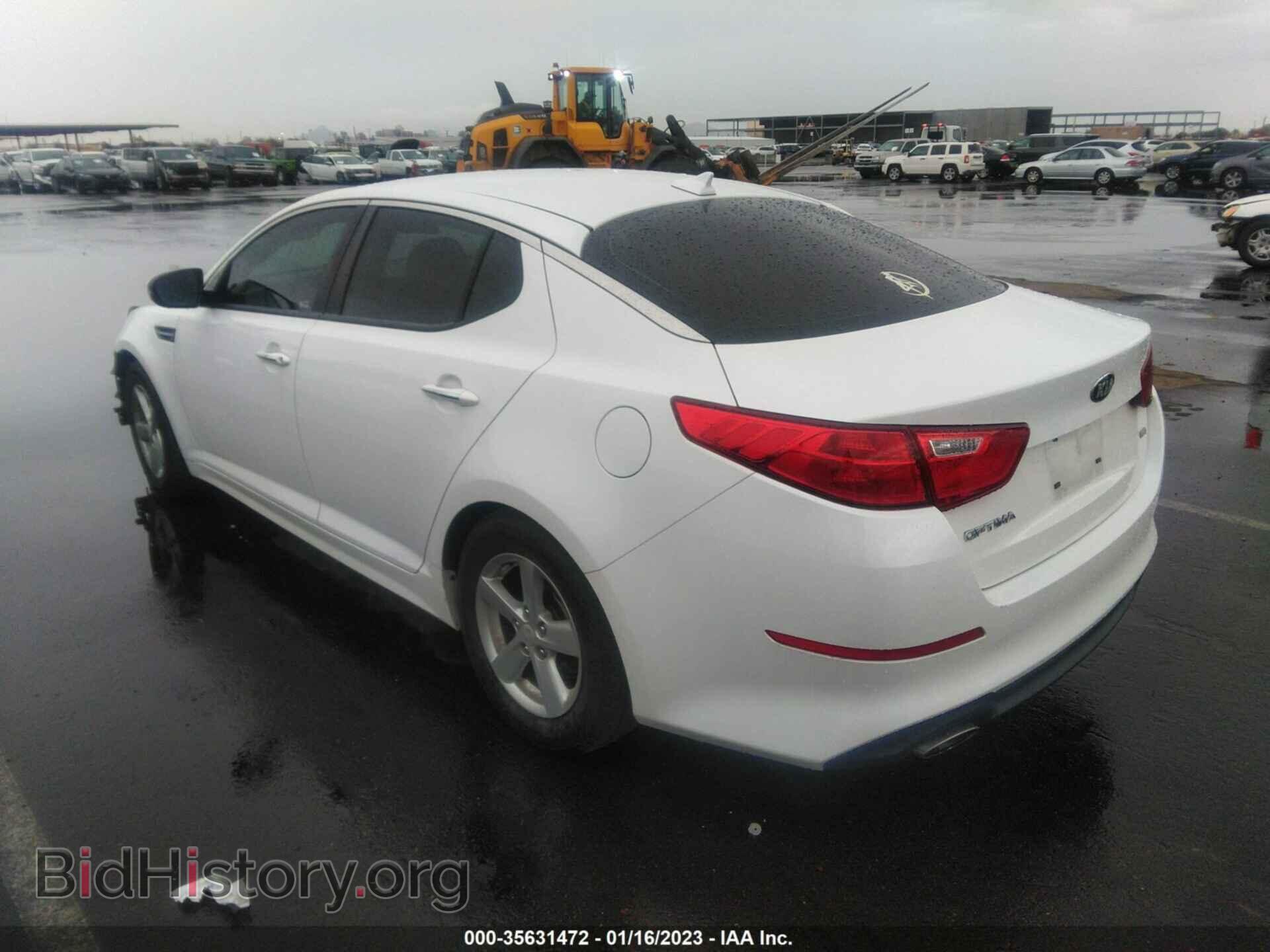 2015 KIA OPTIMA - VIN: KNAGM4A72F5654111 - Фото 3