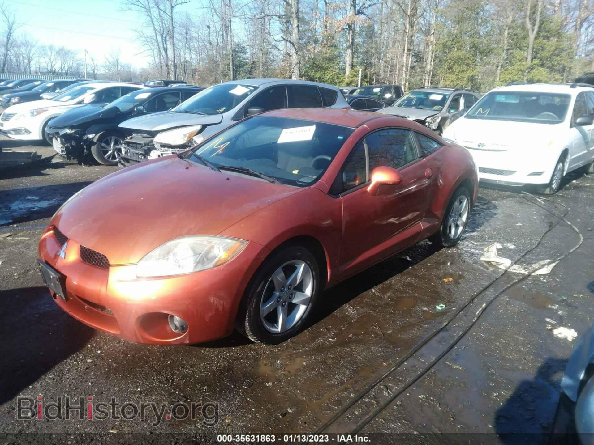 2007 MITSUBISHI ECLIPSE - VIN: 4A3AK24F07E017318 - Photo 2
