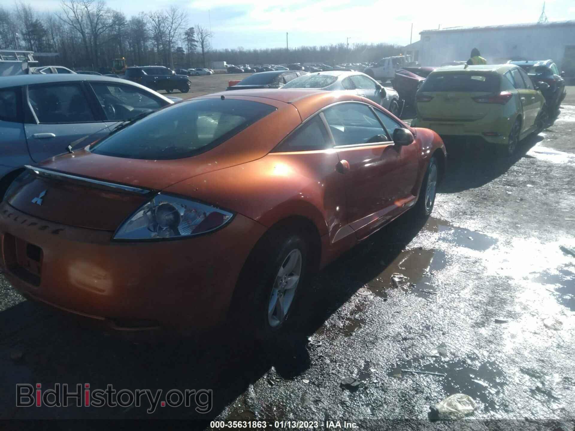 2007 MITSUBISHI ECLIPSE - VIN: 4A3AK24F07E017318 - Photo 4