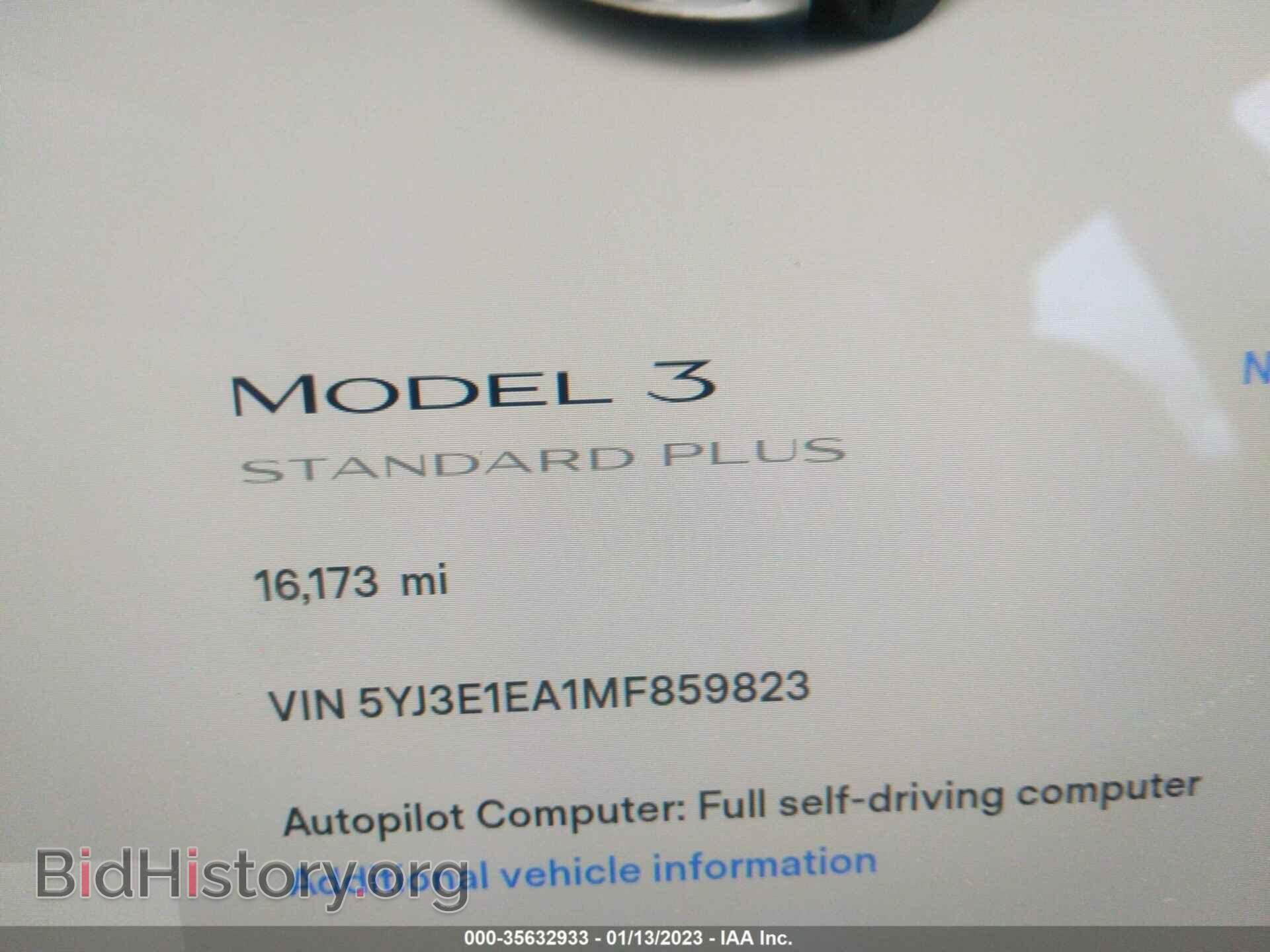 2021 TESLA MODEL 3 - VIN: 5YJ3E1EA1MF859823 - Photo 7