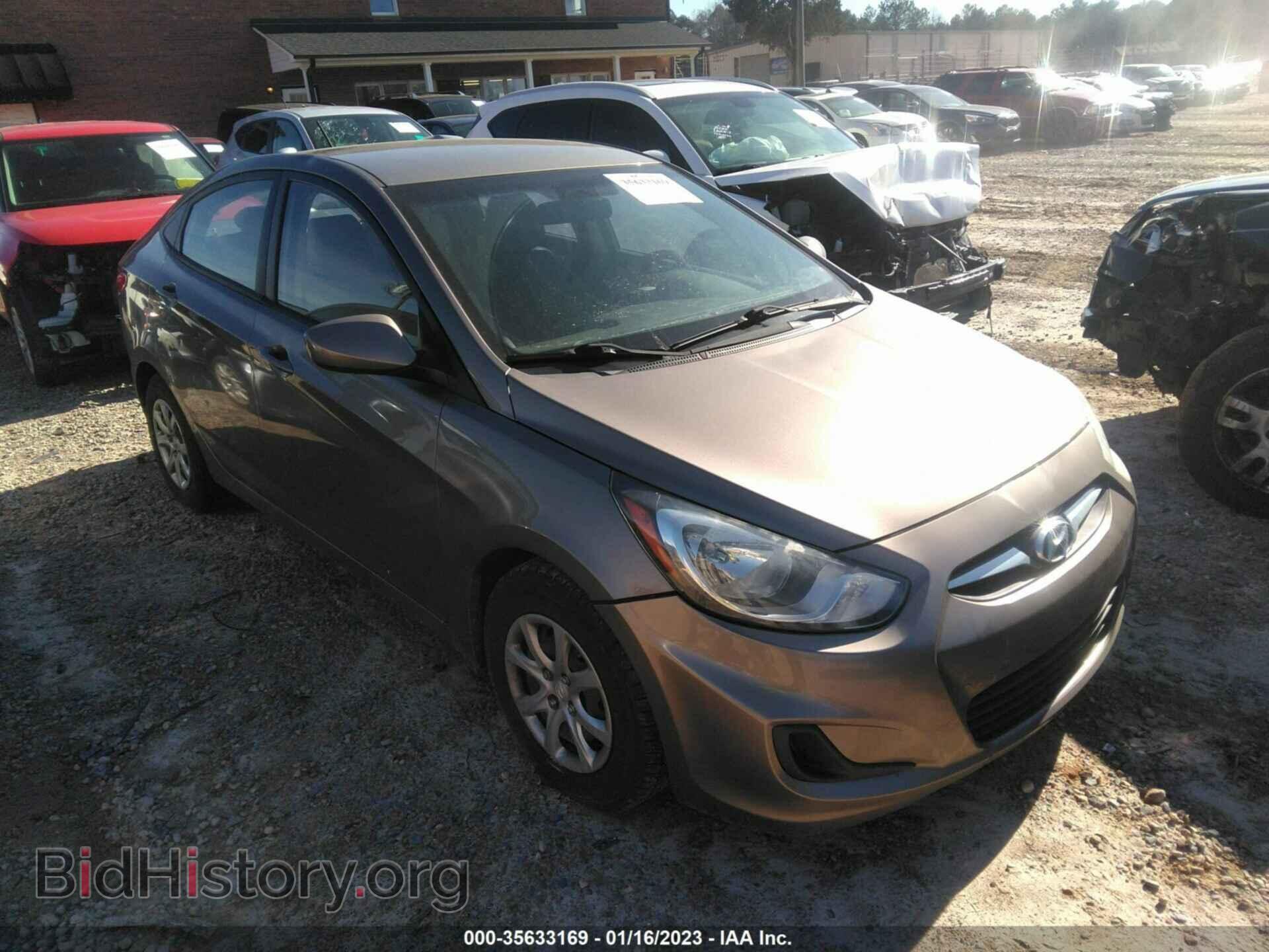 Photo KMHCT4AEXDU435883 - HYUNDAI ACCENT 2013