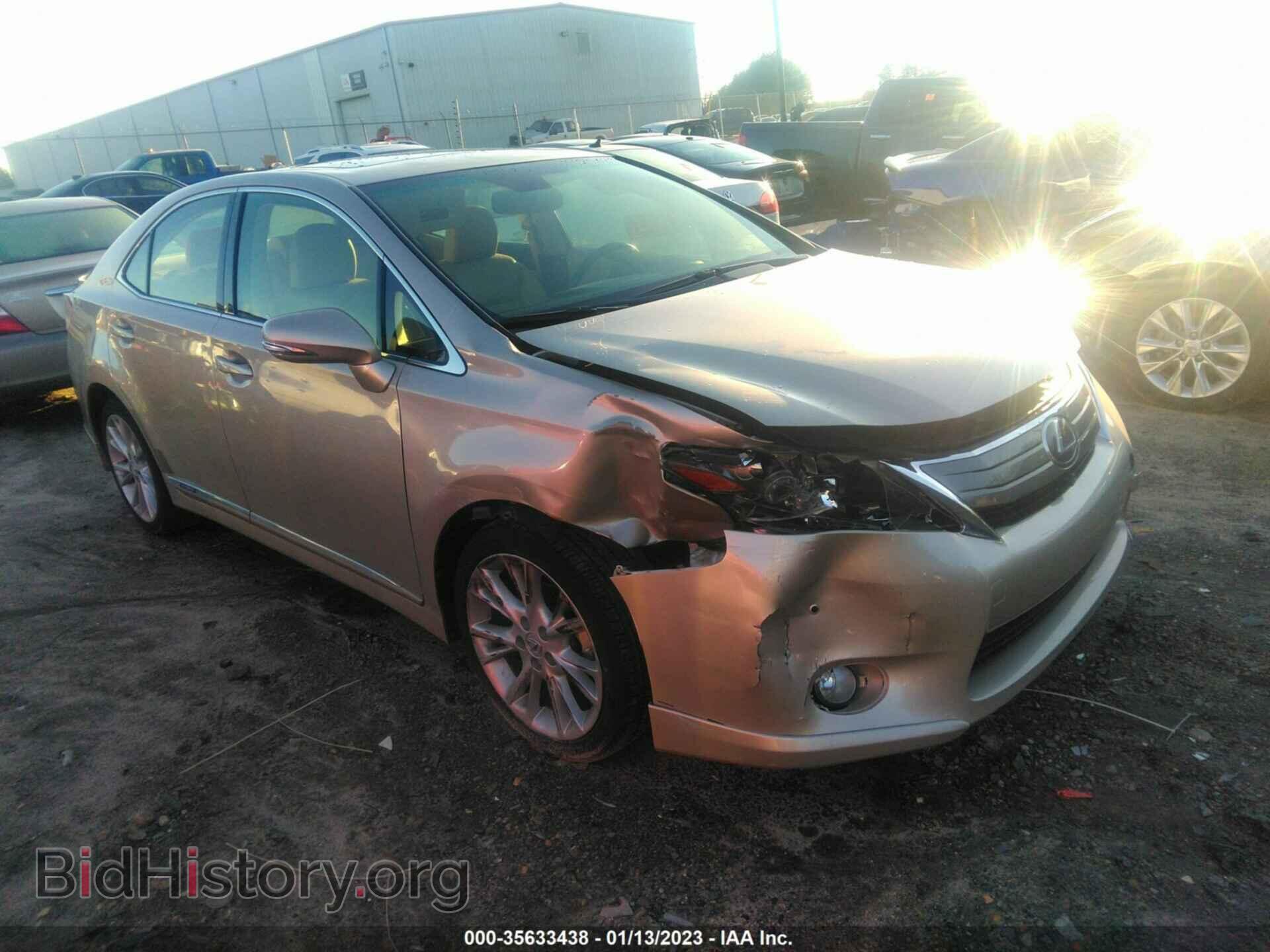 Photo JTHBB1BA1B2045842 - LEXUS HS 250H 2011