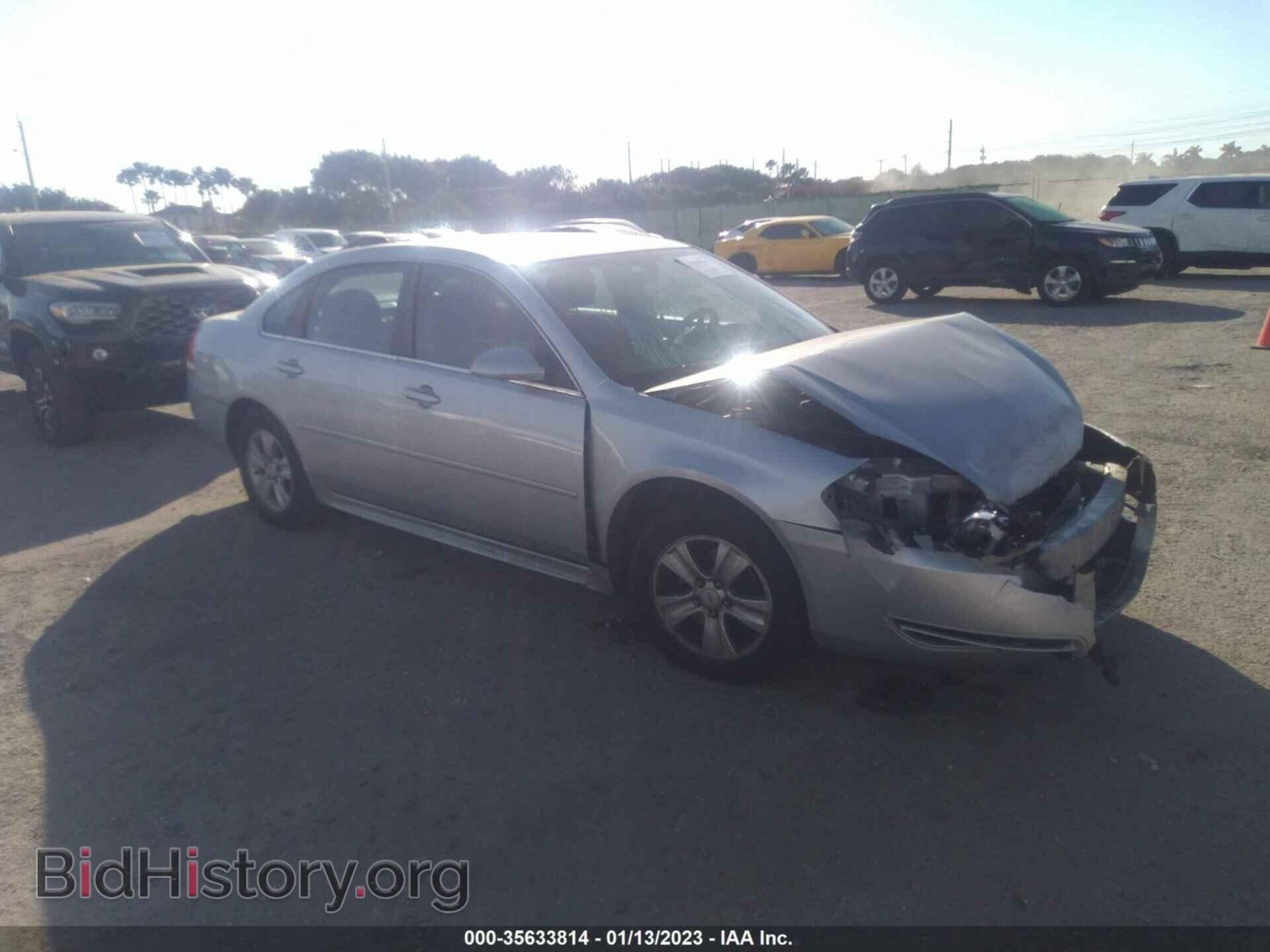 Photo 2G1WF5E39C1295027 - CHEVROLET IMPALA 2012