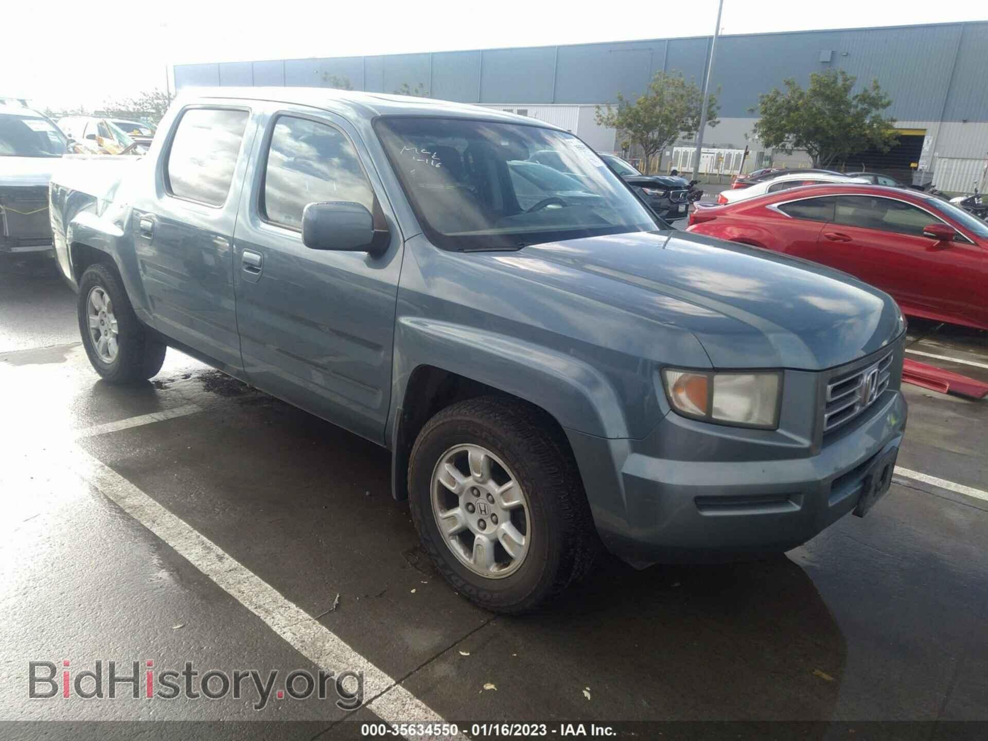 Photo 2HJYK16527H541848 - HONDA RIDGELINE 2007