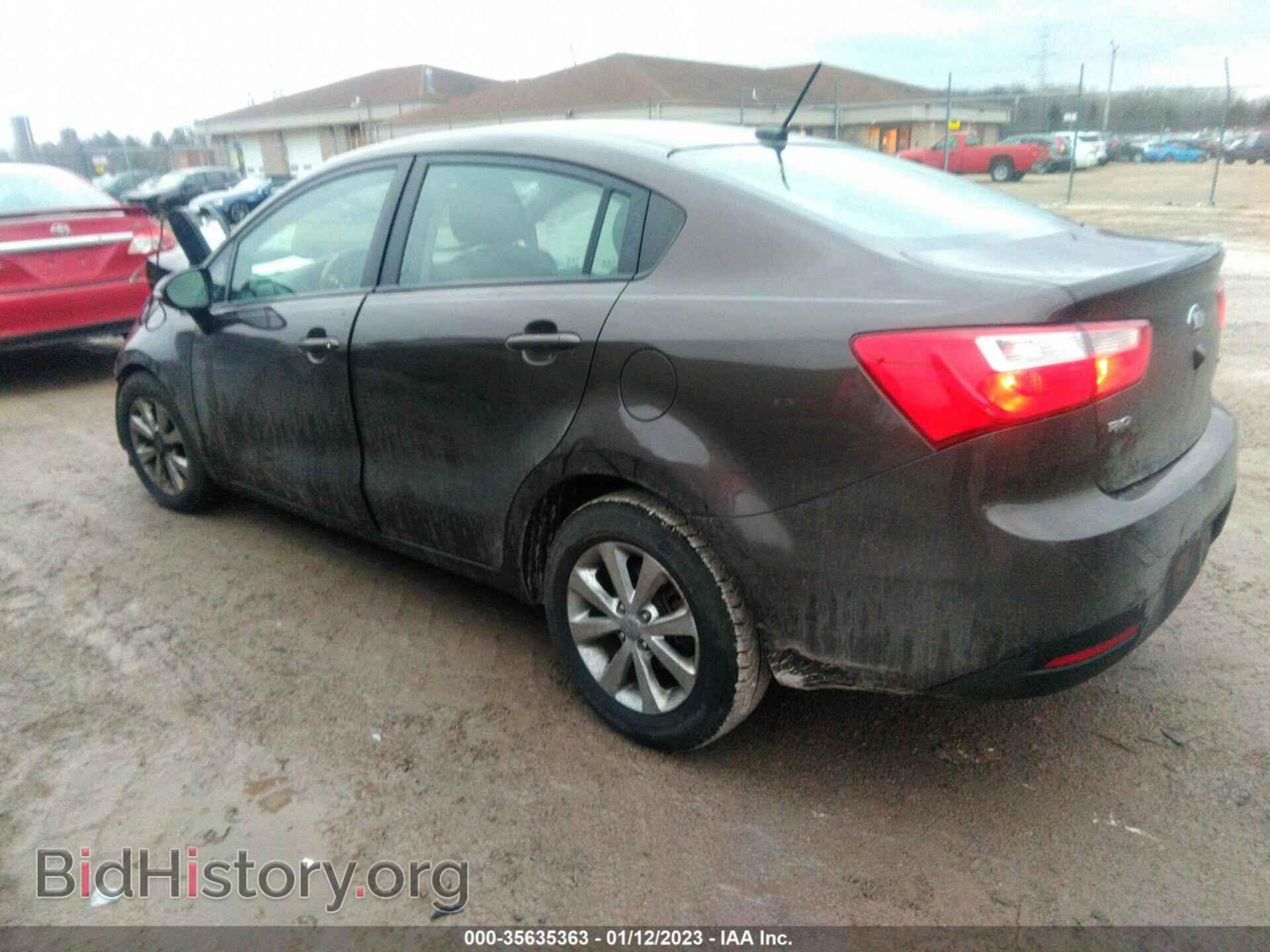 2014 KIA RIO - VIN: KNADN4A36E6338667 - Фото 3