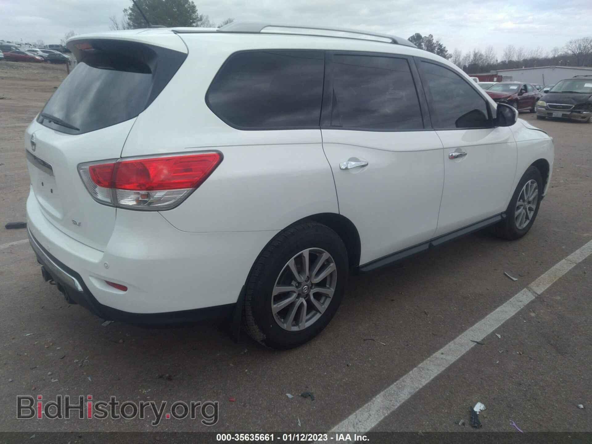 2014 NISSAN PATHFINDER - VIN: 5N1AR2MN2EC729565 - Фото 4