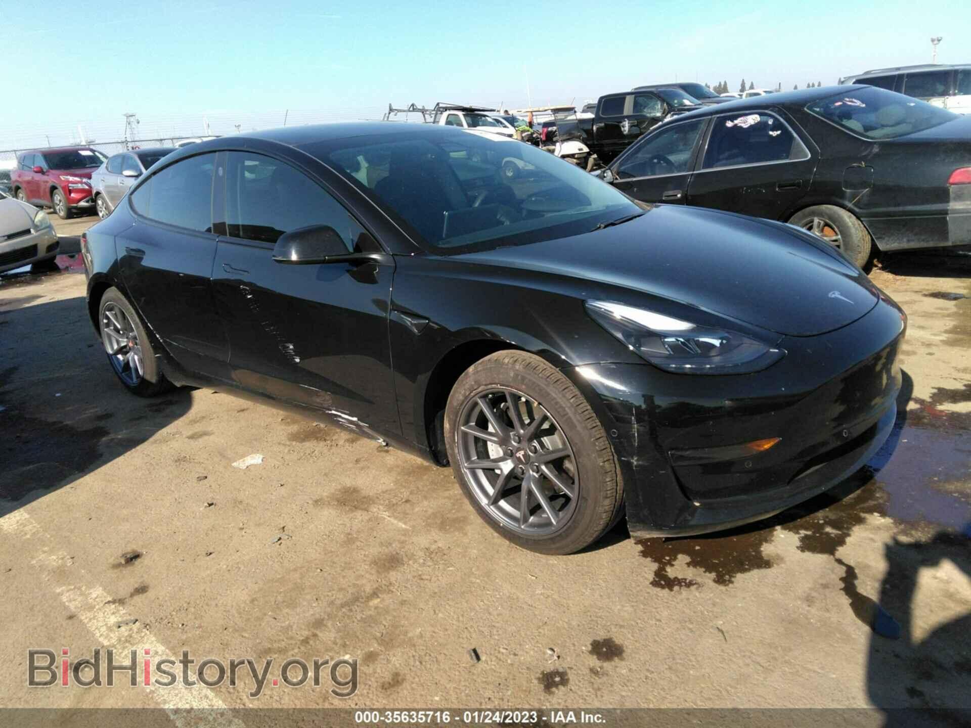 Photo 5YJ3E1EA0MF071079 - TESLA MODEL 3 2021