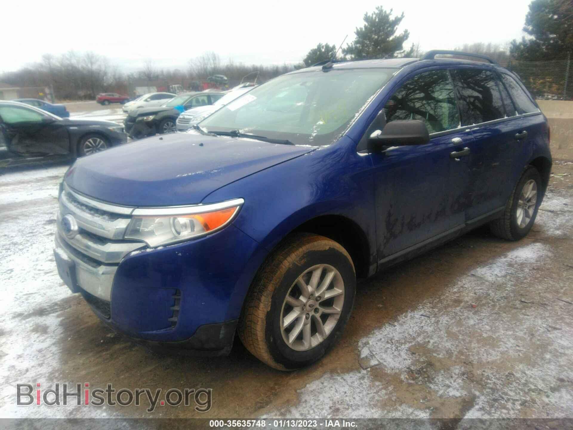 2013 FORD EDGE - VIN: 2FMDK3GC3DBC87525 - Фото 2