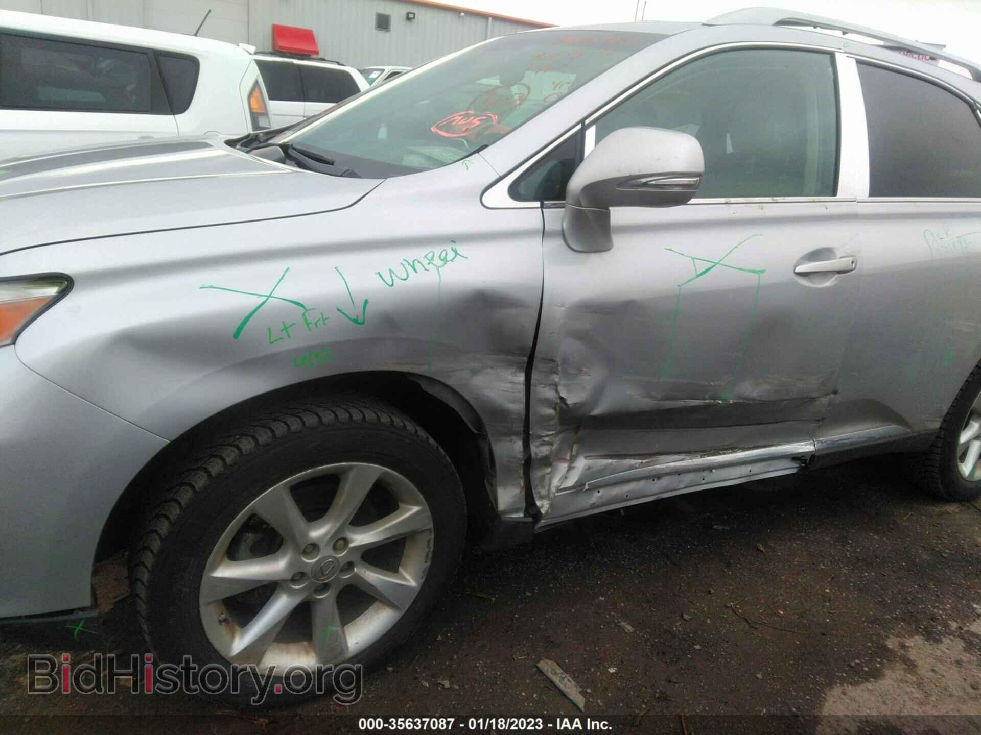 2011 LEXUS RX 350 - VIN: 2T2BK1BA7BC097667 - Фото 6
