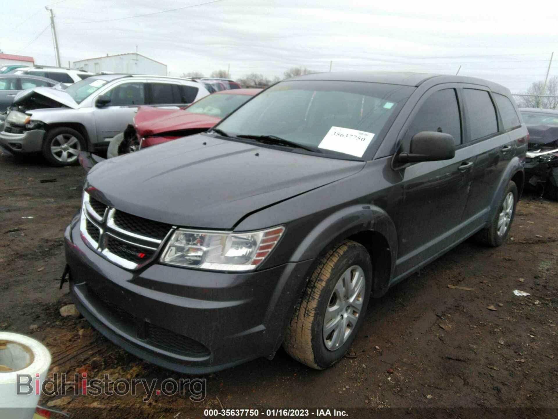 2014 DODGE JOURNEY - VIN: 3C4PDCAB9ET246298 - Фото 2