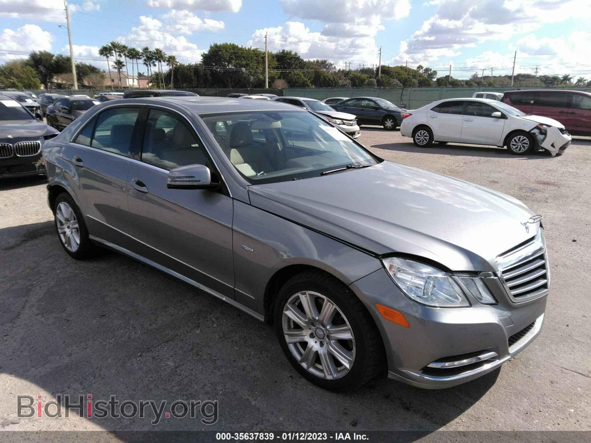 Фотография WDDHF5KBXCA589625 - MERCEDES-BENZ E-CLASS 2012