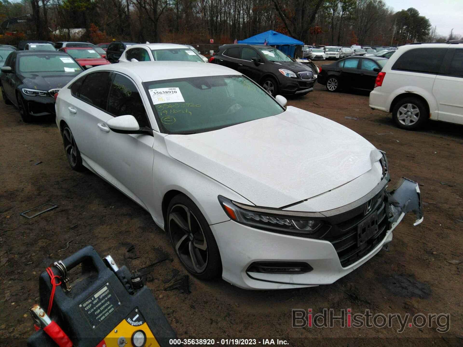 Photo 1HGCV1F39KA023314 - HONDA ACCORD SEDAN 2019