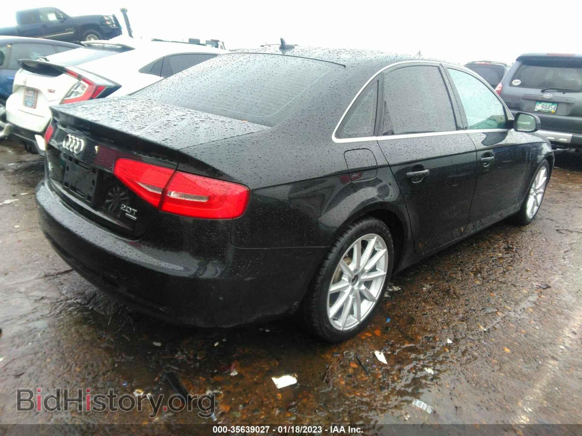 2013 AUDI A4 - VIN: WAUFFAFL8DN004853 - Фото 4