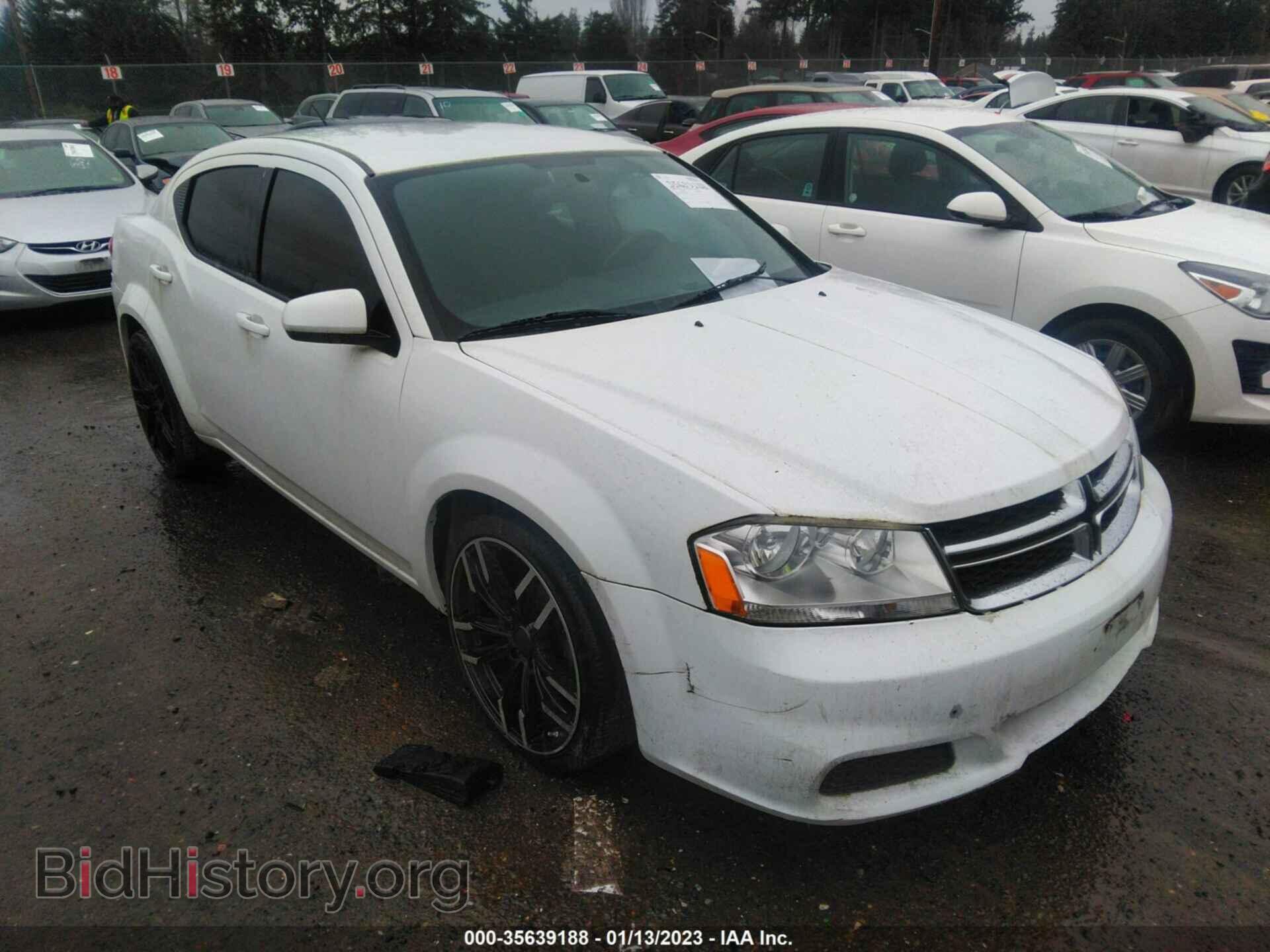 Photo 1C3CDZCB1CN208970 - DODGE AVENGER 2012