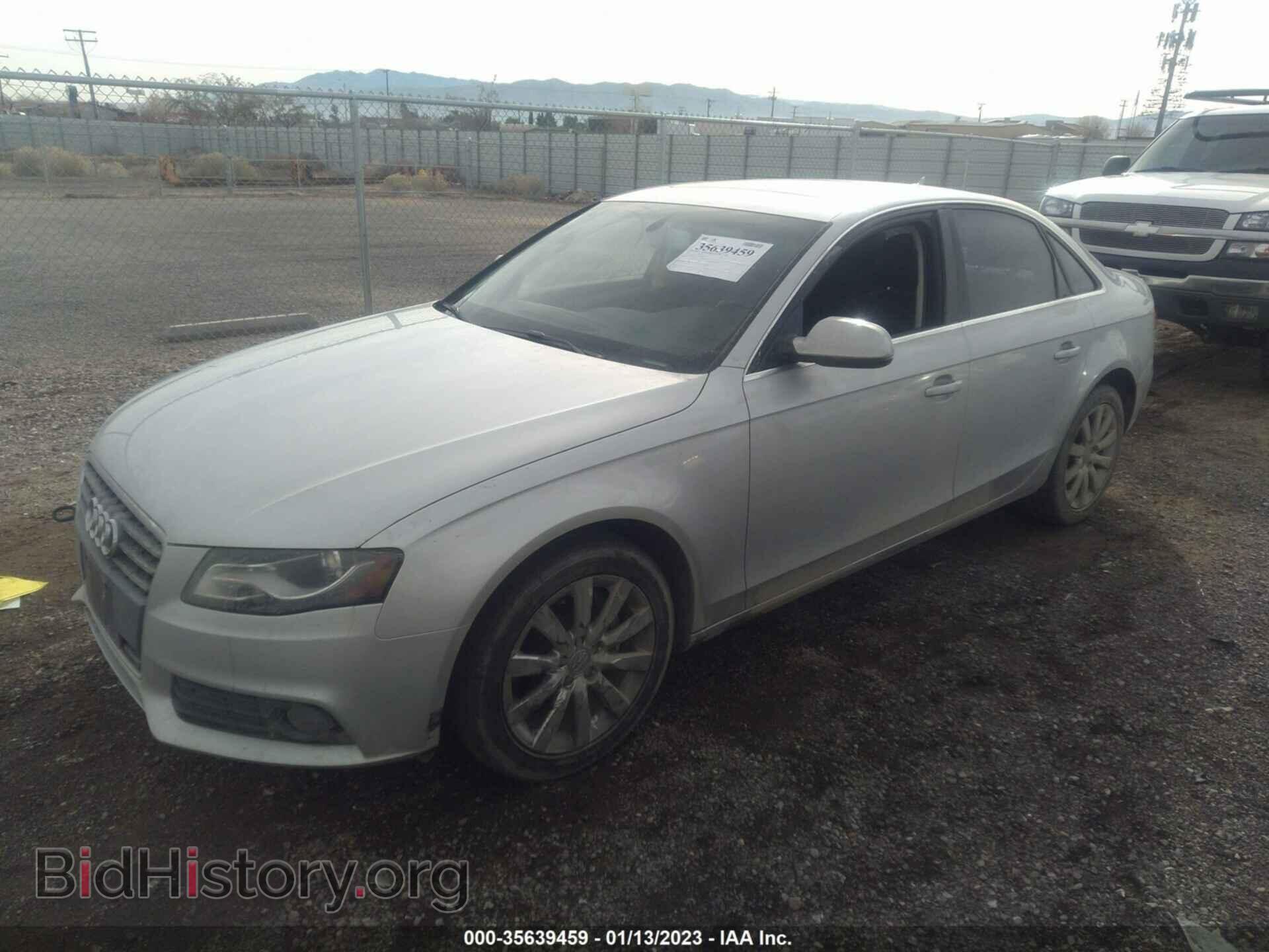 2012 AUDI A4 - VIN: WAUAFAFL7CN012287 - Фото 2