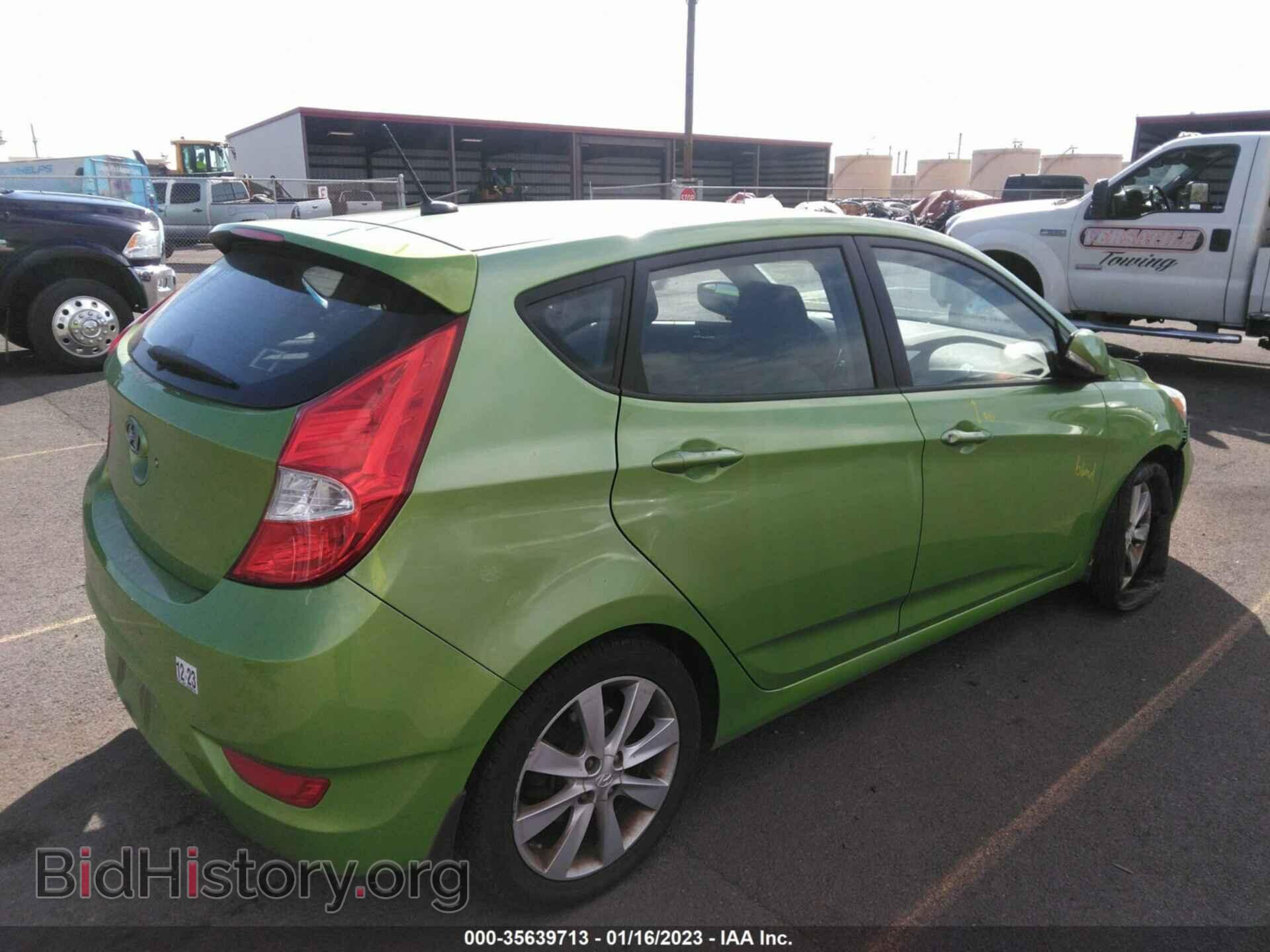2014 HYUNDAI ACCENT - VIN: KMHCU5AE5EU144521 - Photo 4