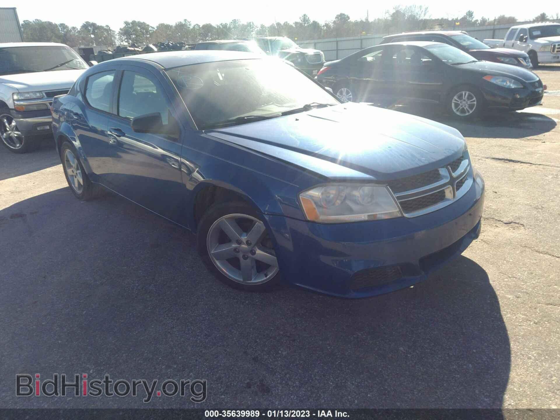 Photo 1C3CDZAB4DN506174 - DODGE AVENGER 2013