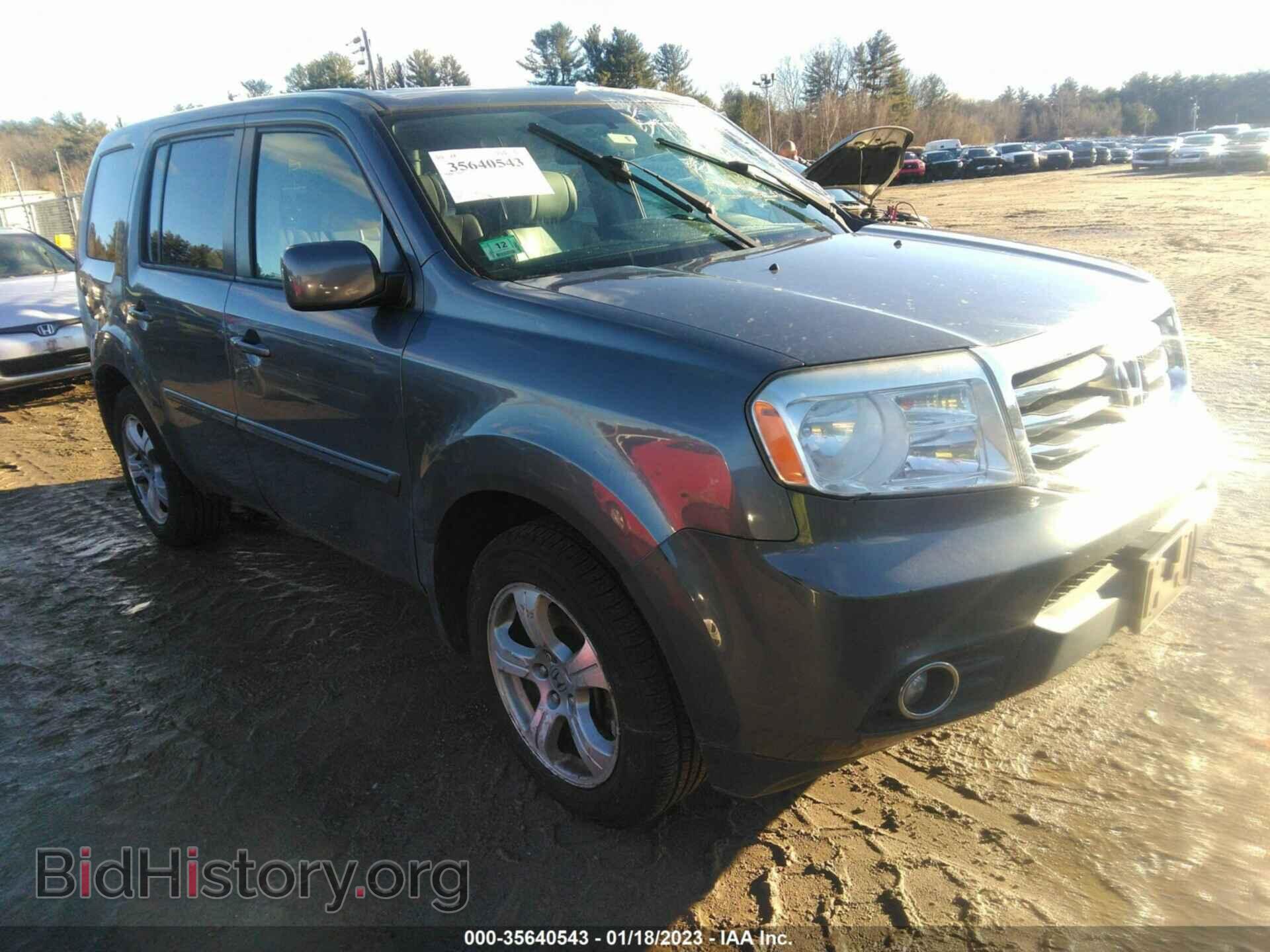 Photo 5FNYF4H72DB024303 - HONDA PILOT 2013