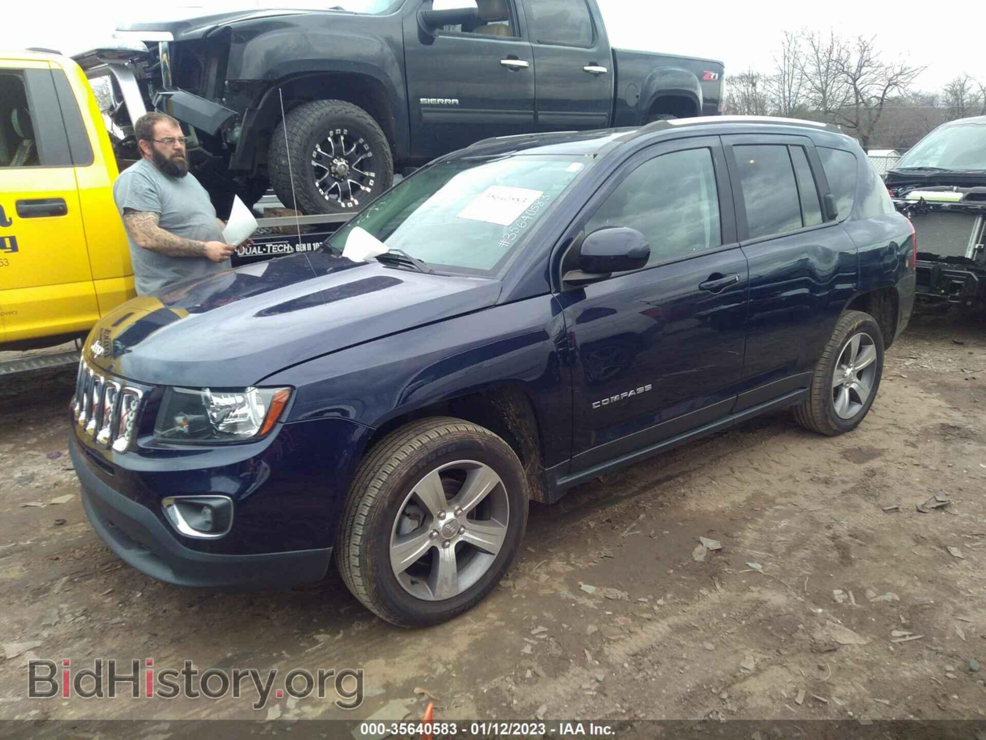 2016 JEEP COMPASS - VIN: 1C4NJCEA4GD803998 - Фото 2