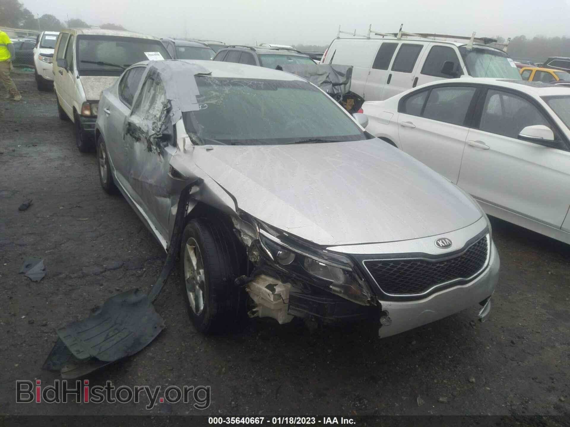 Фотография KNAGM4A71E5523587 - KIA OPTIMA 2014