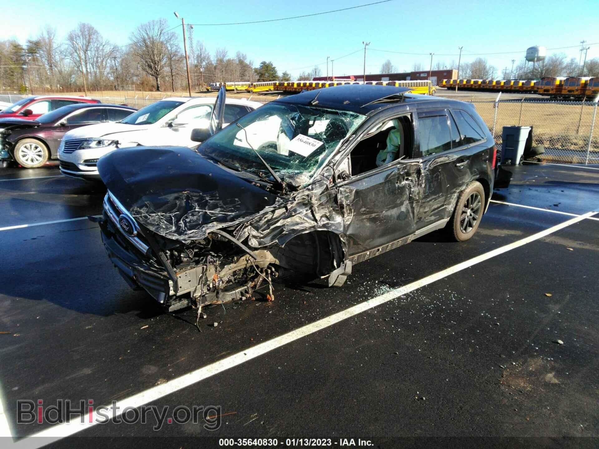 2014 FORD EDGE - VIN: 2FMDK4JC5EBA00900 - Фото 2