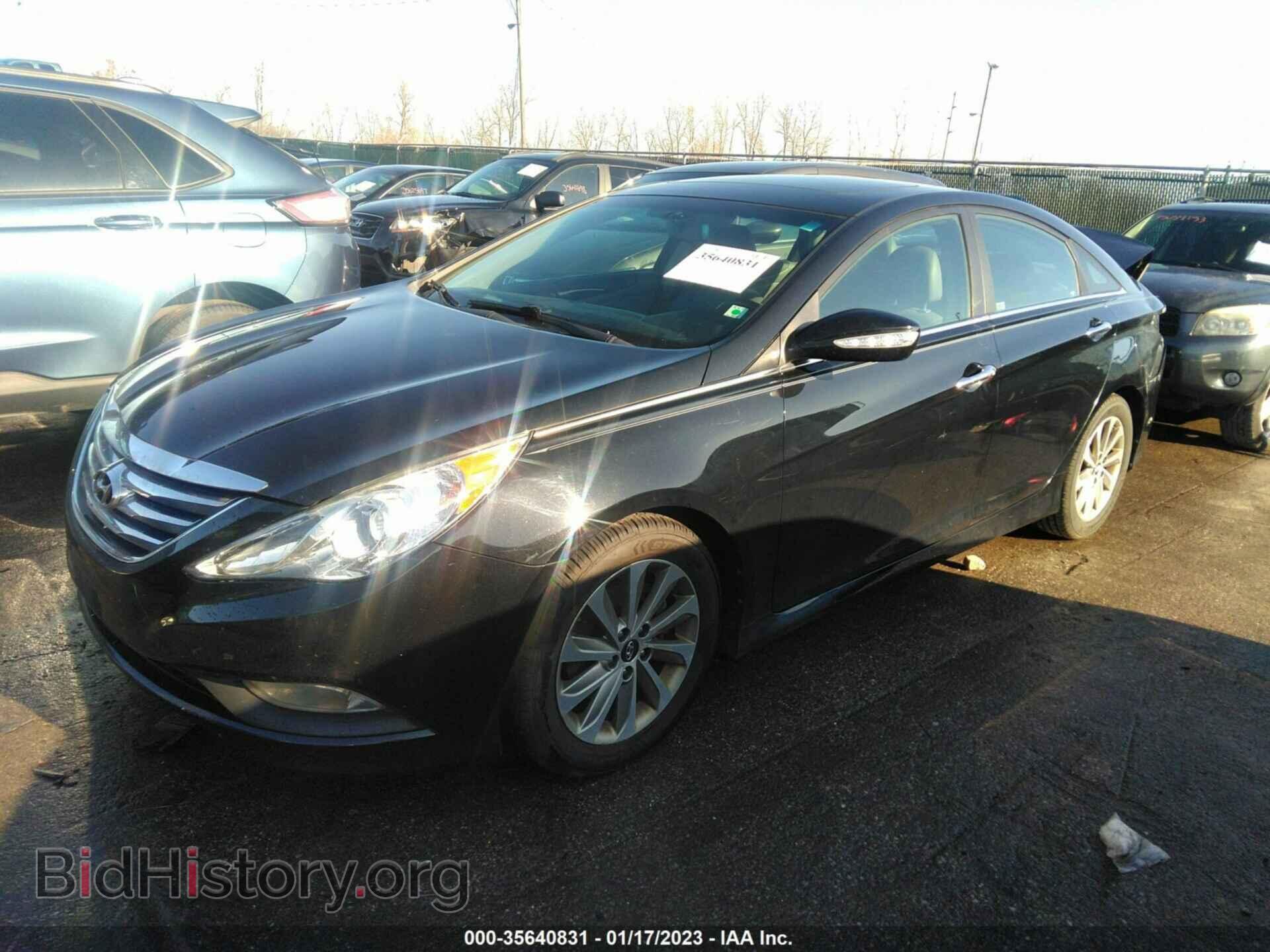2014 HYUNDAI SONATA - VIN: 5NPEC4AC0EH827911 - Фото 2