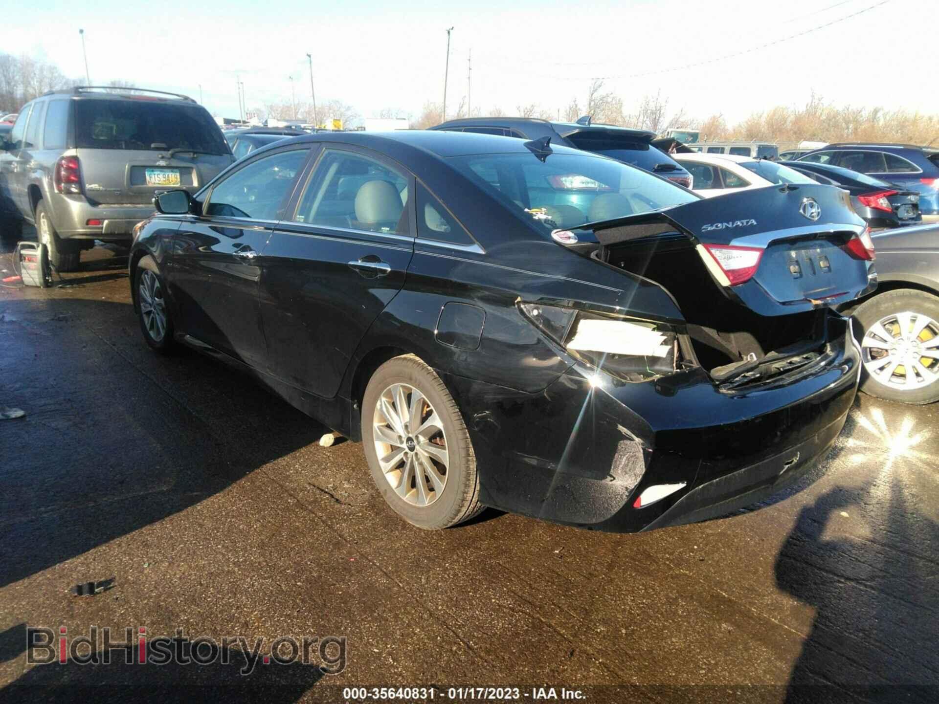 2014 HYUNDAI SONATA - VIN: 5NPEC4AC0EH827911 - Фото 3