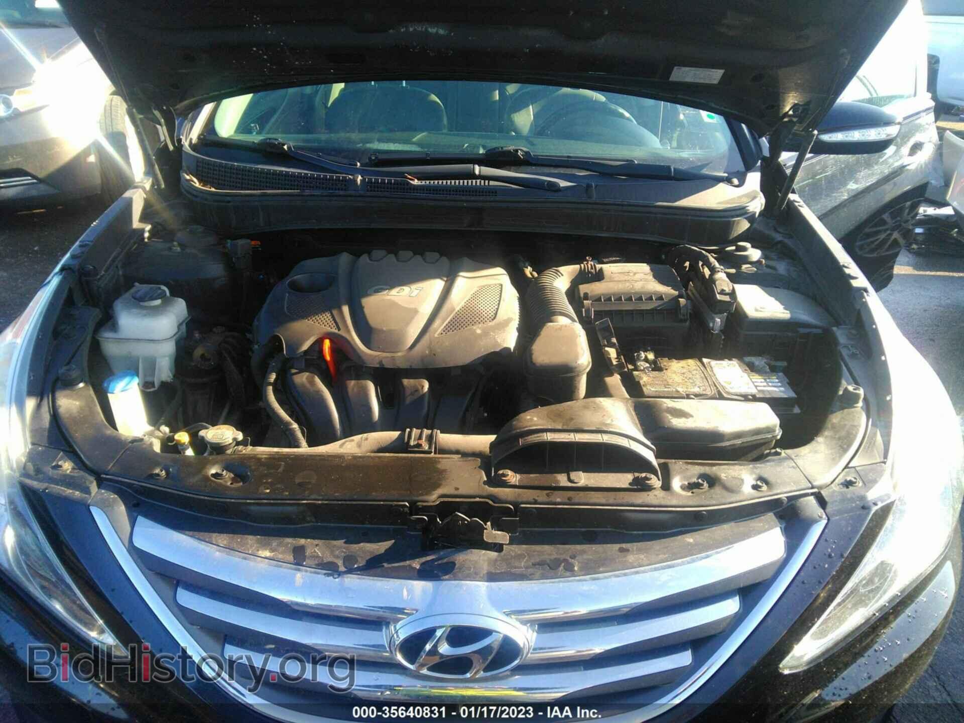 2014 HYUNDAI SONATA - VIN: 5NPEC4AC0EH827911 - Фото 10