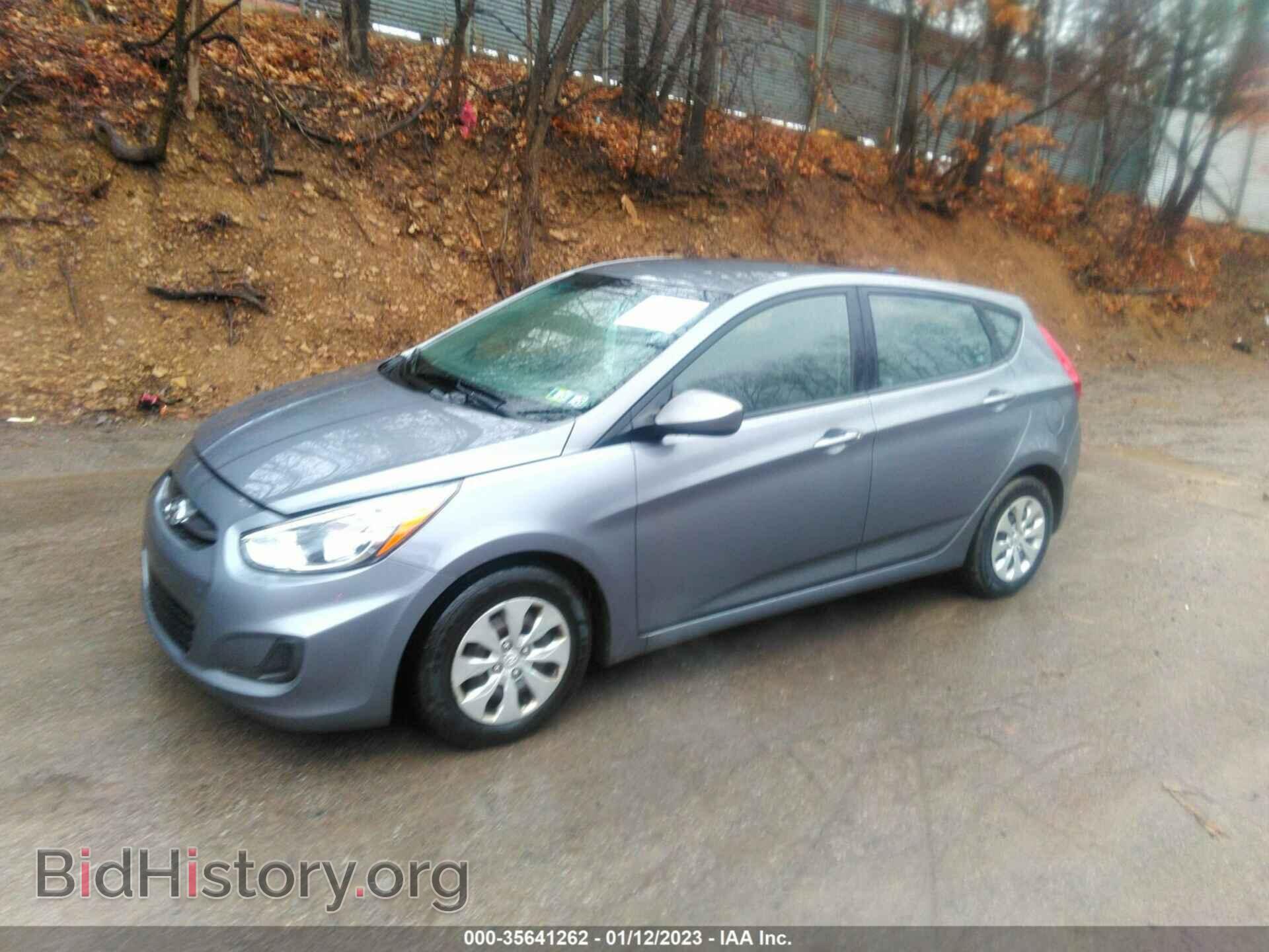 2016 HYUNDAI ACCENT - VIN: KMHCT5AEXGU262330 - Фото 2
