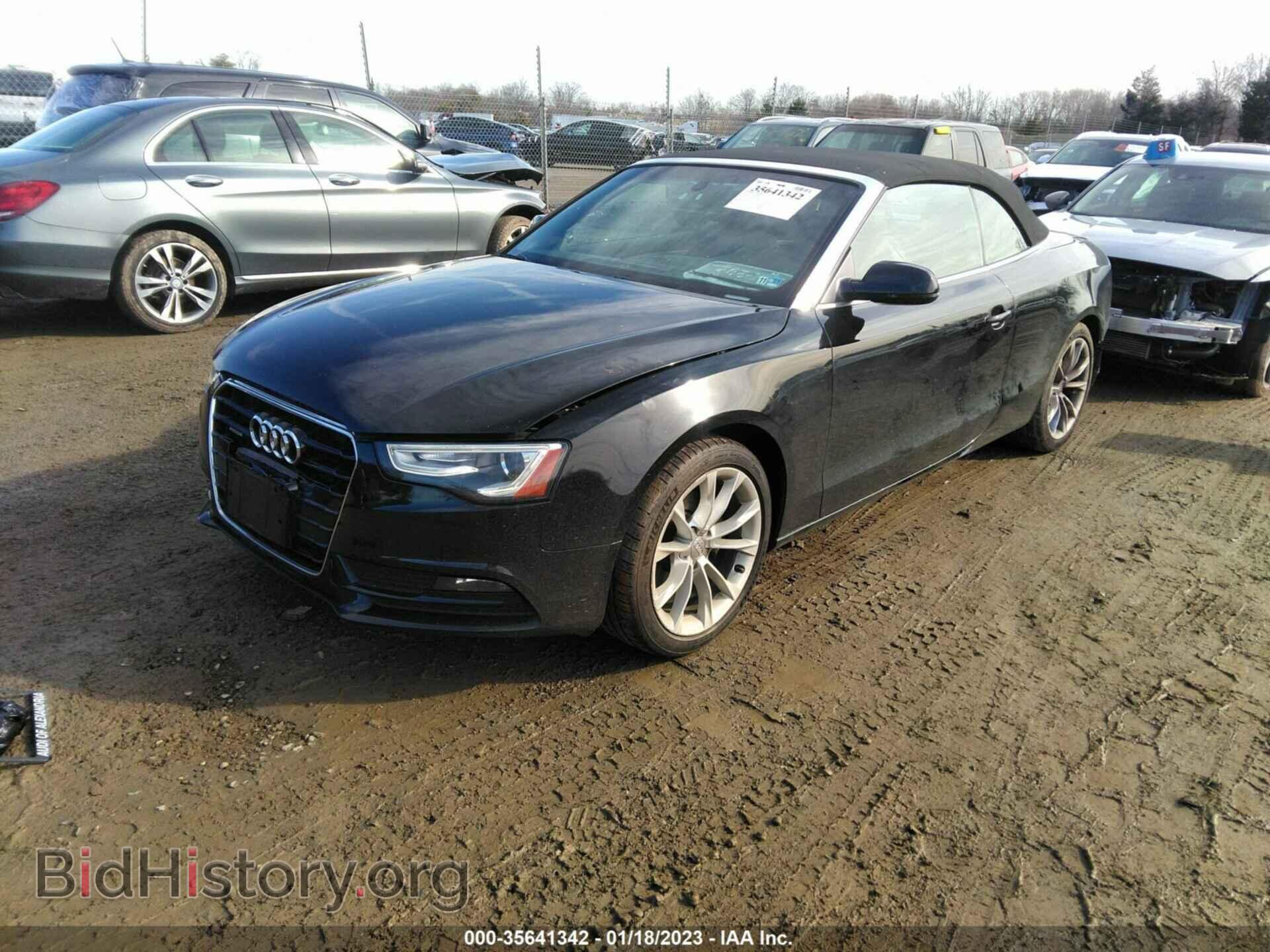 2013 AUDI A5 - VIN: WAULFAFH1DN001663 - Photo 2