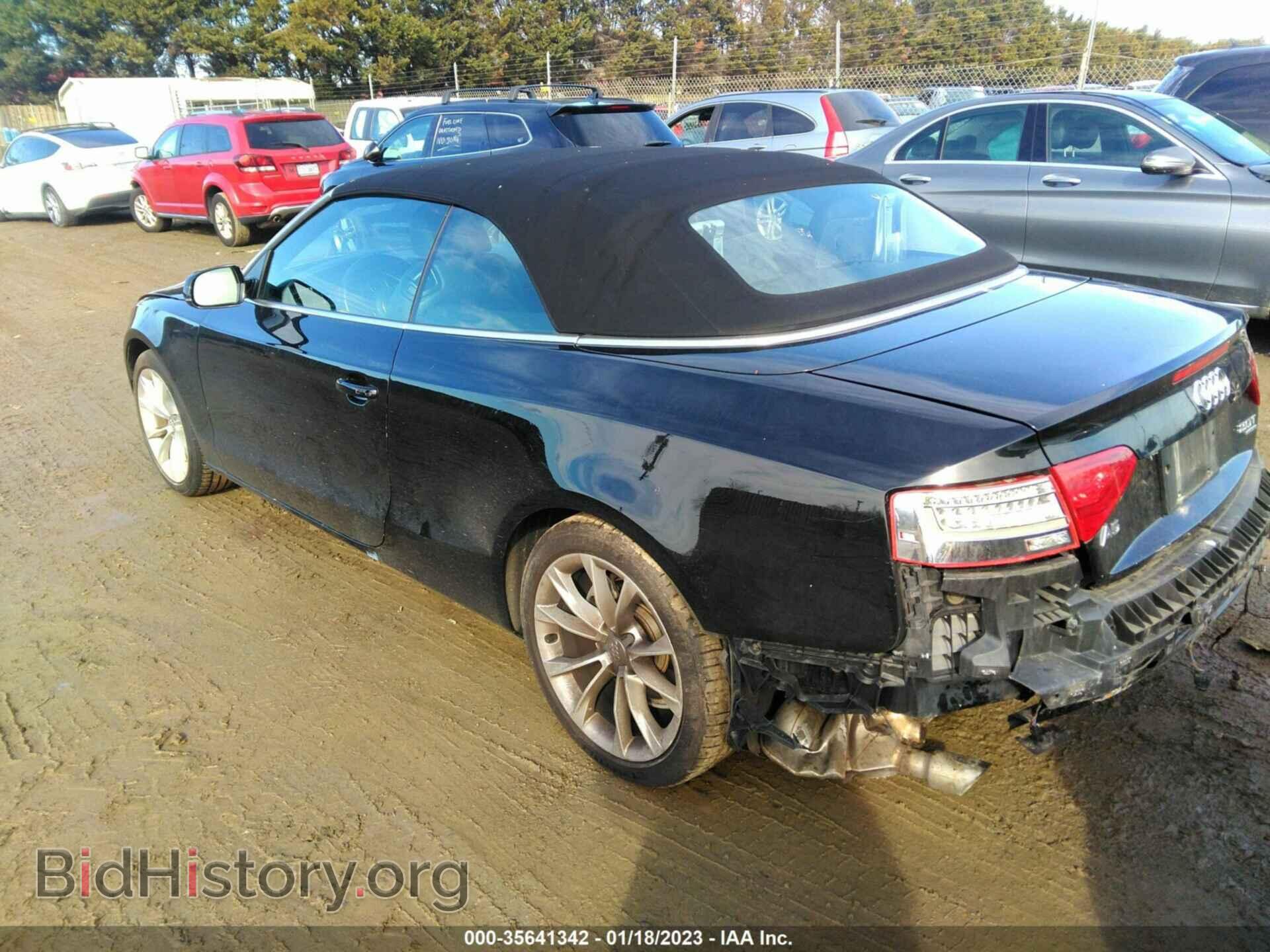 2013 AUDI A5 - VIN: WAULFAFH1DN001663 - Photo 3
