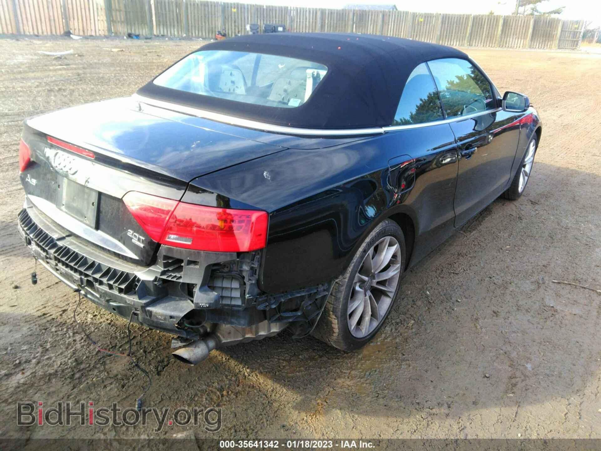 2013 AUDI A5 - VIN: WAULFAFH1DN001663 - Photo 4