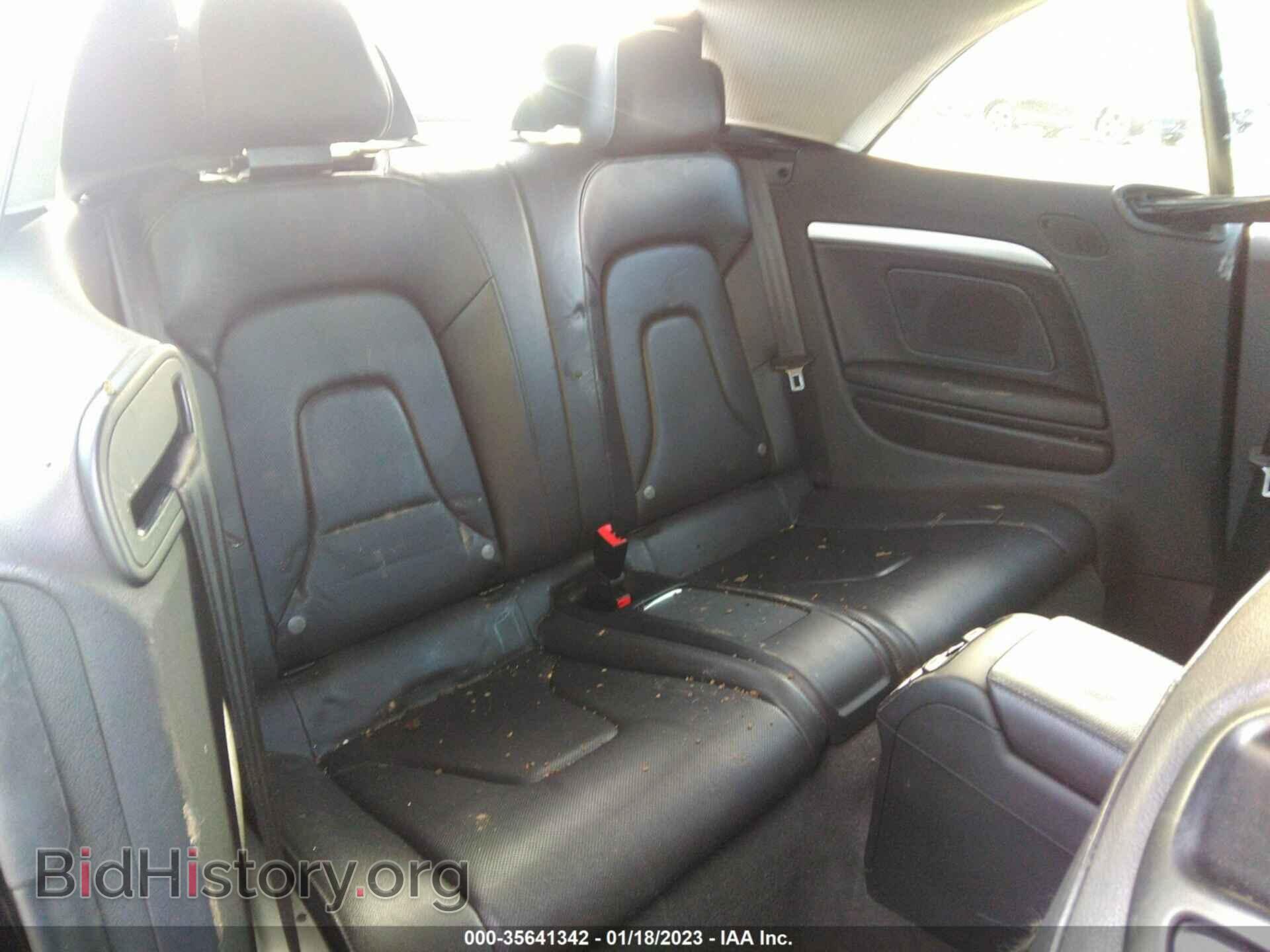 2013 AUDI A5 - VIN: WAULFAFH1DN001663 - Photo 8
