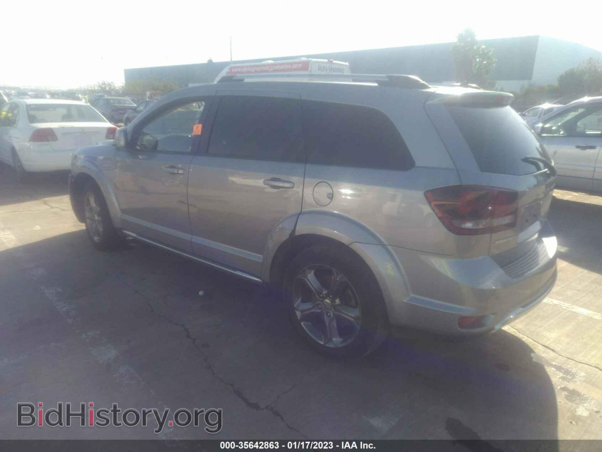 2015 DODGE JOURNEY - VIN: 3C4PDCGGXFT600589 - Фото 3