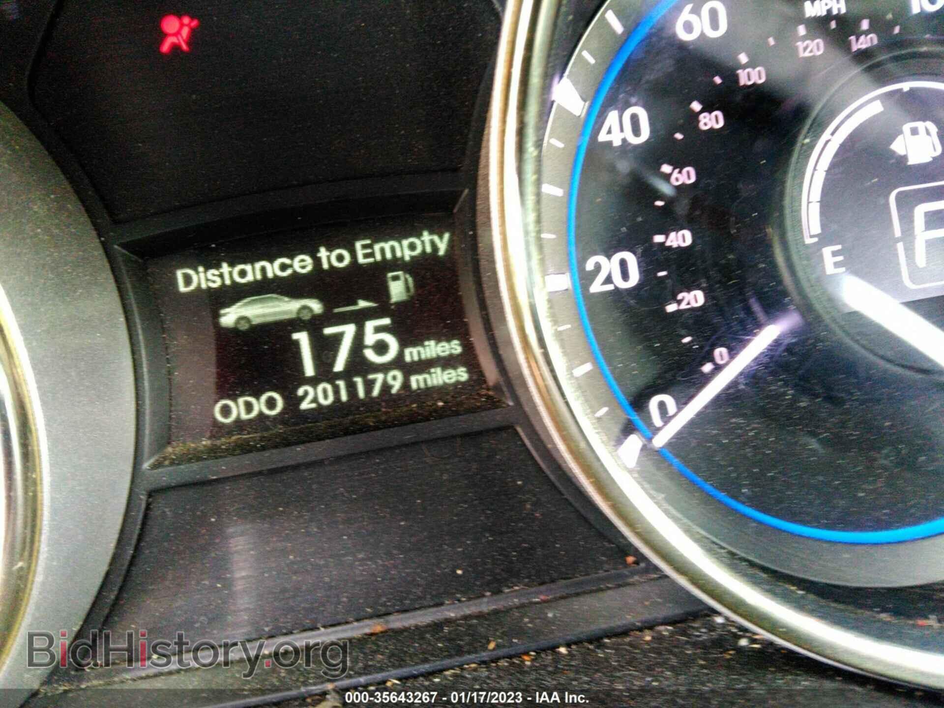 2013 HYUNDAI SONATA - VIN: 5NPEC4AC0DH651814 - Фото 7