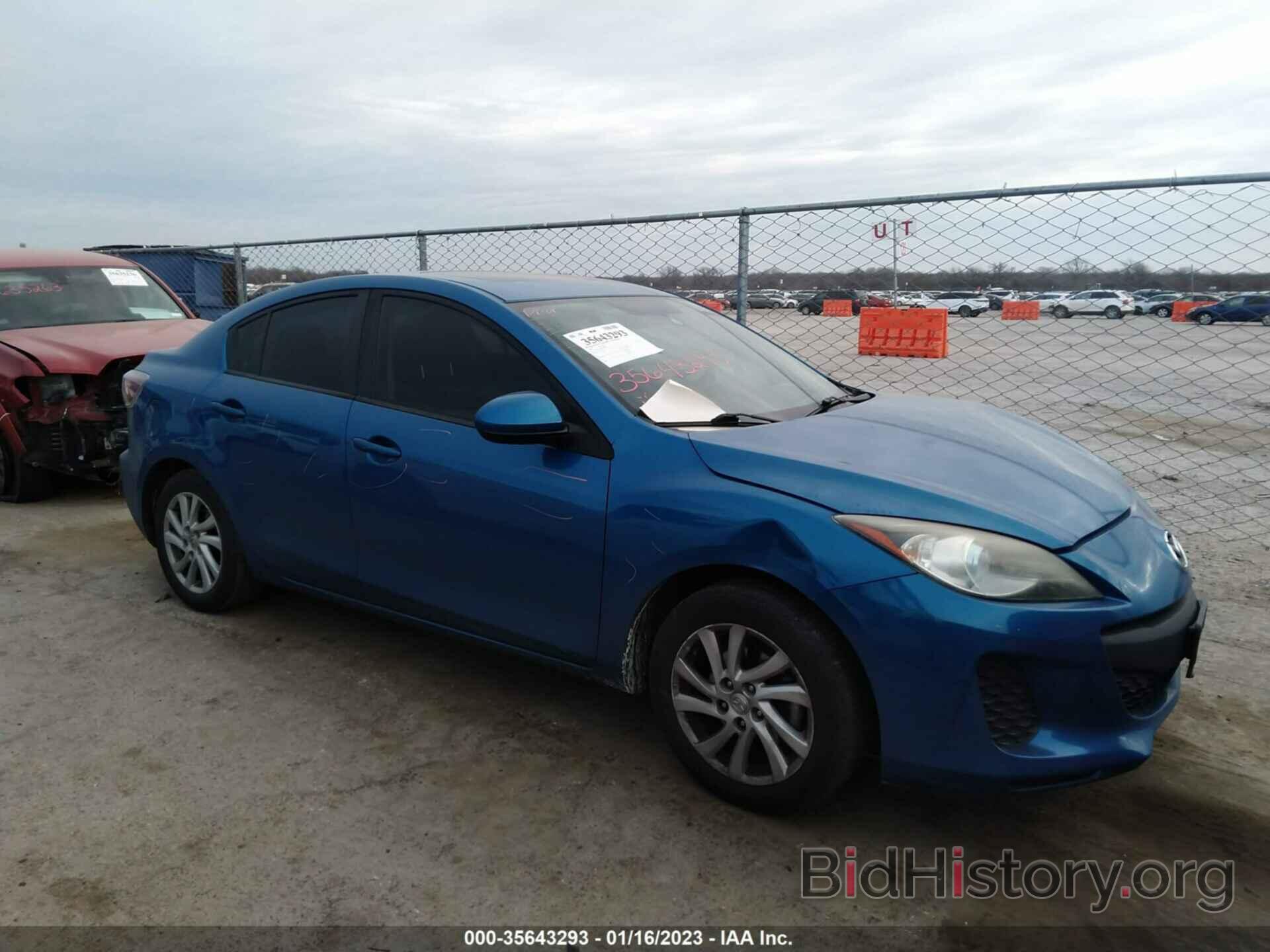 Photo JM1BL1W70C1628083 - MAZDA MAZDA3 2012