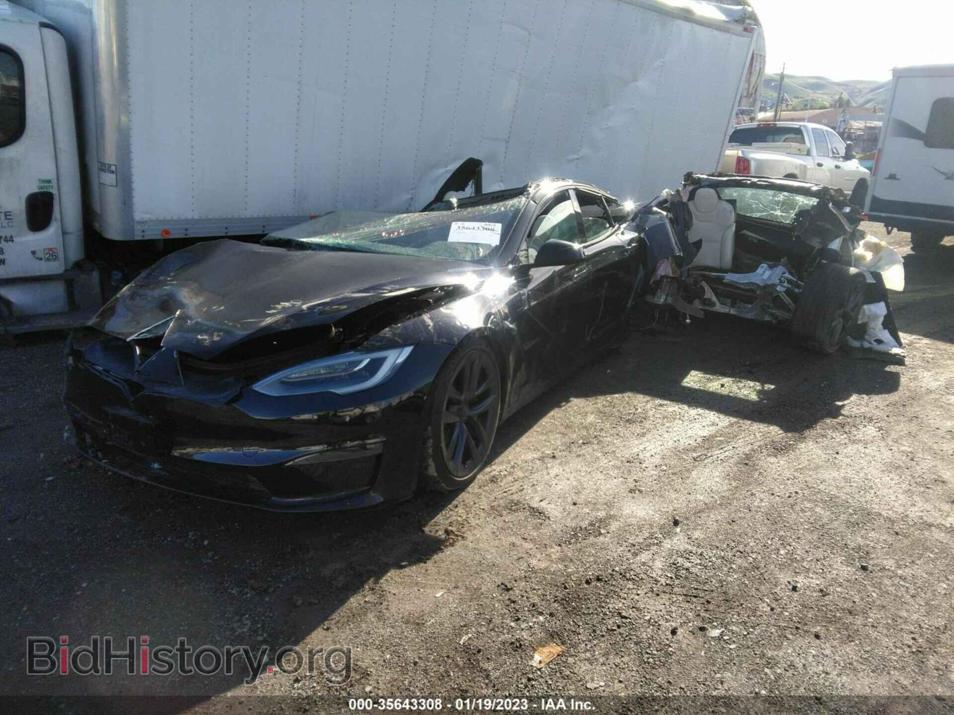 2021 TESLA MODEL S - VIN: 5YJSA1E56MF435502 - Photo 2